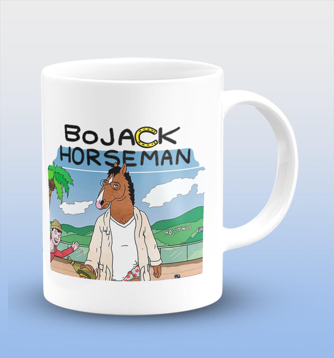 Bojack Horseman White Cermic Coffee Mug 330 ml, Microwave & Dishwasher Safe| CM-R14