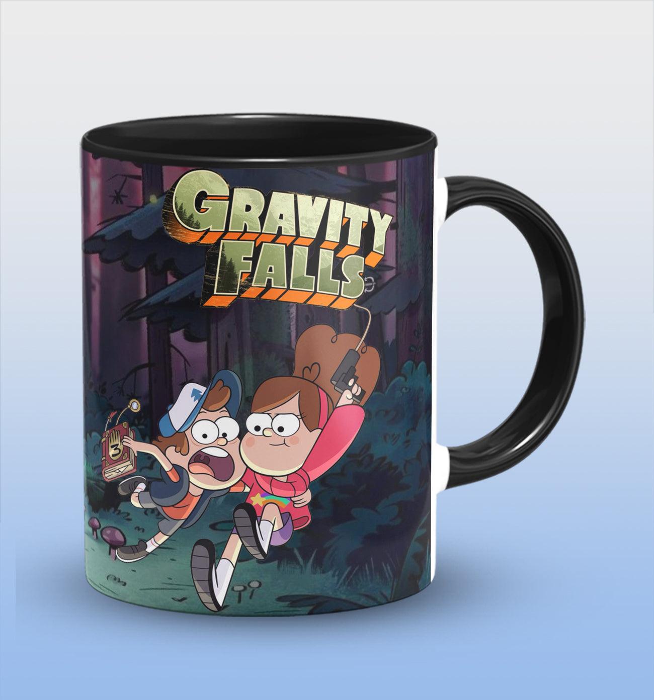 Gravity Falls White Cermic Coffee Mug 330 ml, Microwave & Dishwasher Safe| CM-R192