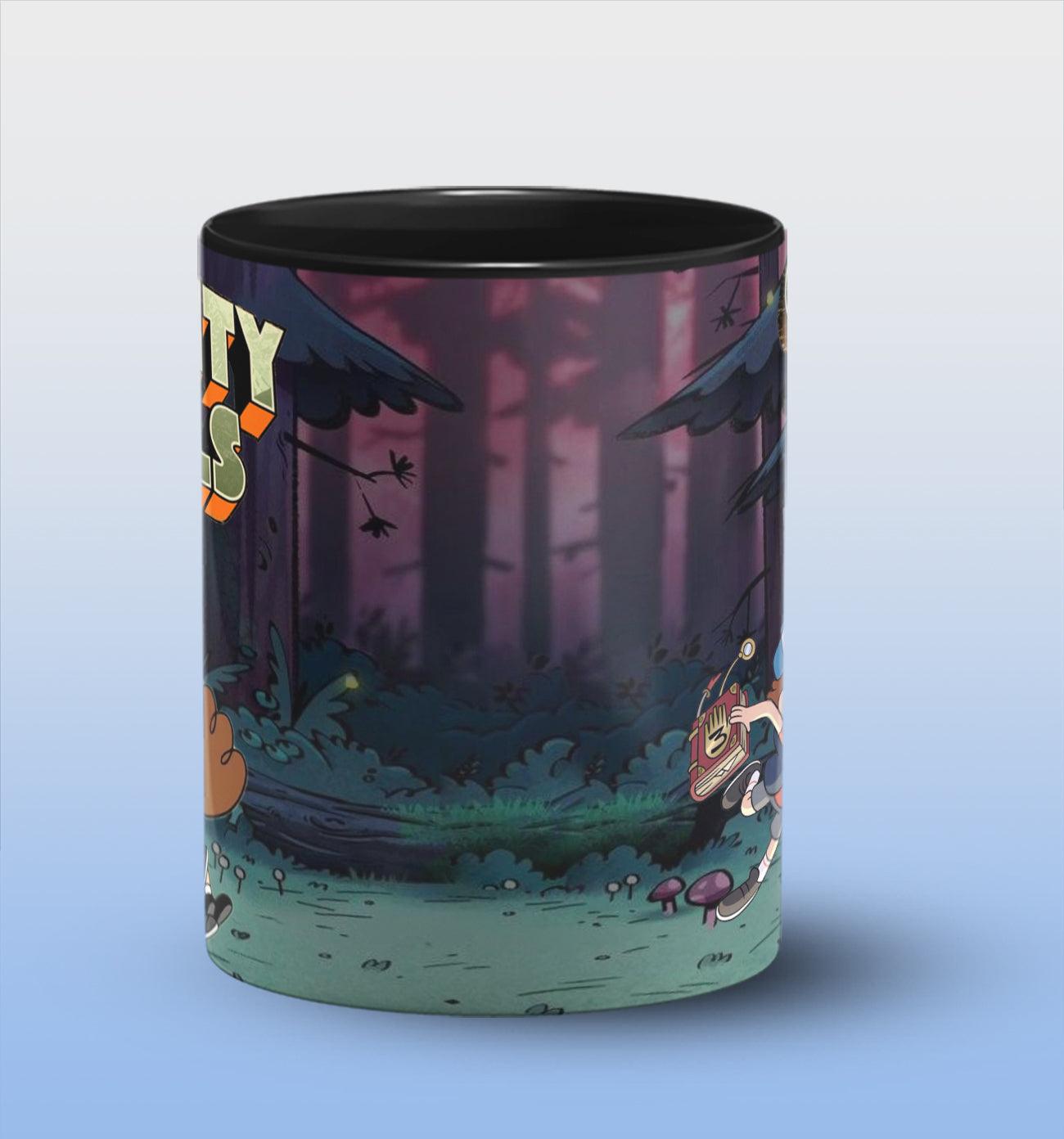 Gravity Falls White Cermic Coffee Mug 330 ml, Microwave & Dishwasher Safe| CM-R192