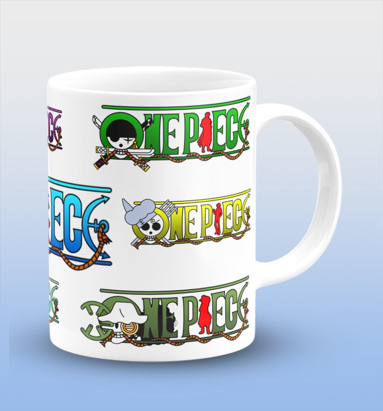 One Piece White Cermic Coffee Mug 330 ml, Microwave & Dishwasher Safe| CM-R231