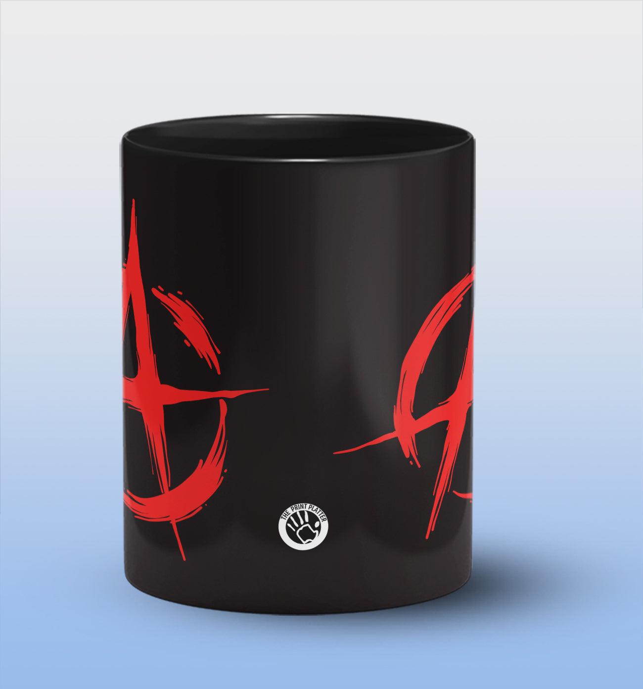 Avengers Full Black Cermic Coffee Mug 330 ml, Microwave & Dishwasher Safe| CM-R241