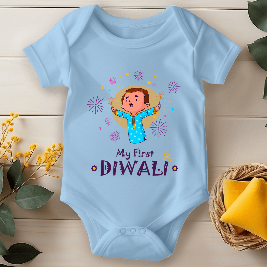 Diwali Baby Romper My First Diwali 2