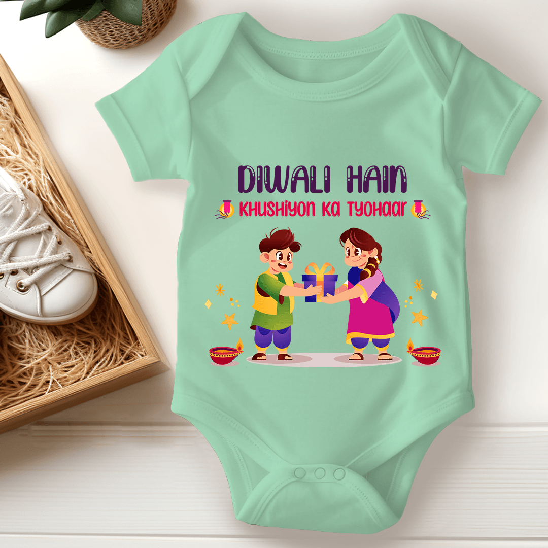 Diwali Baby Romper Diwali Hain