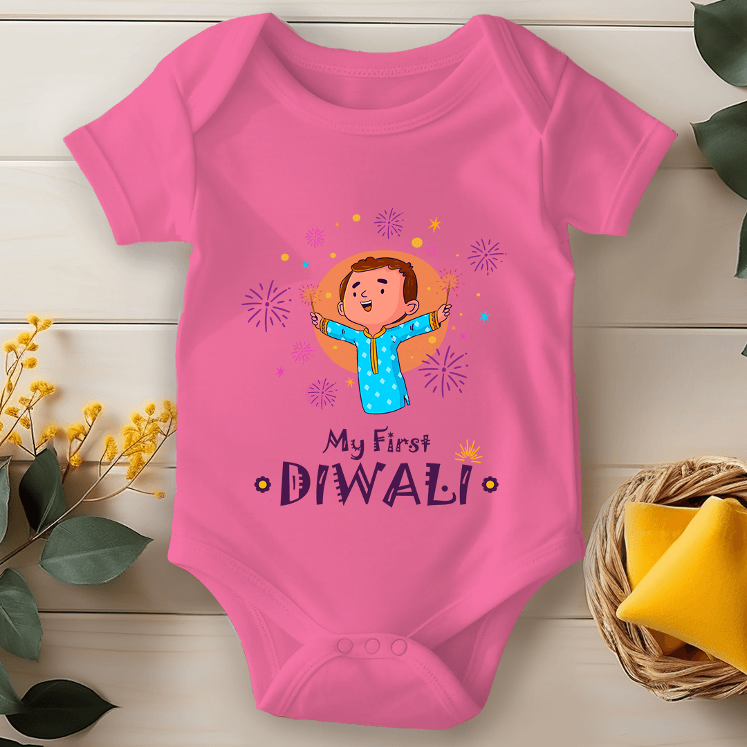 Diwali Baby Romper My First Diwali 2