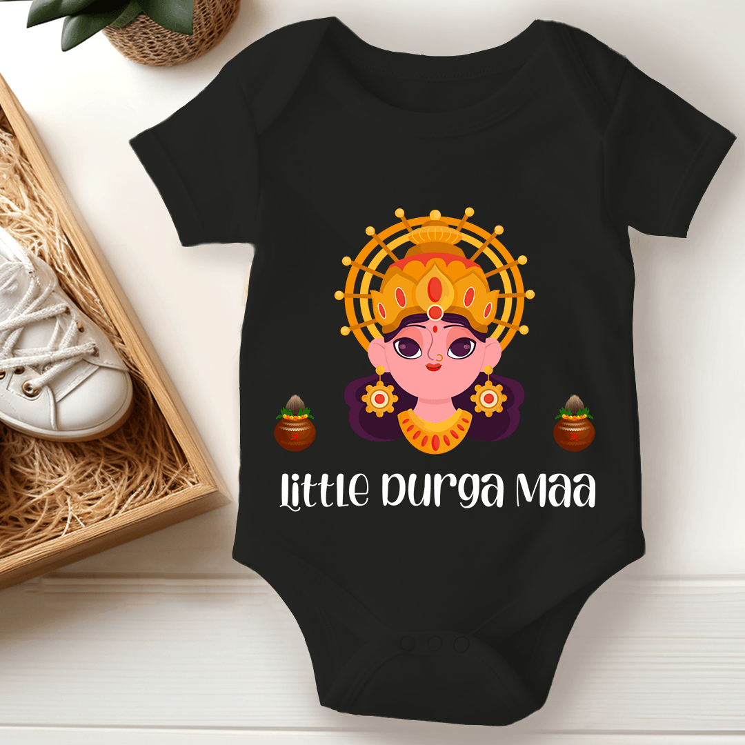 Durga Pooja Baby Romper - Little Durga Maa