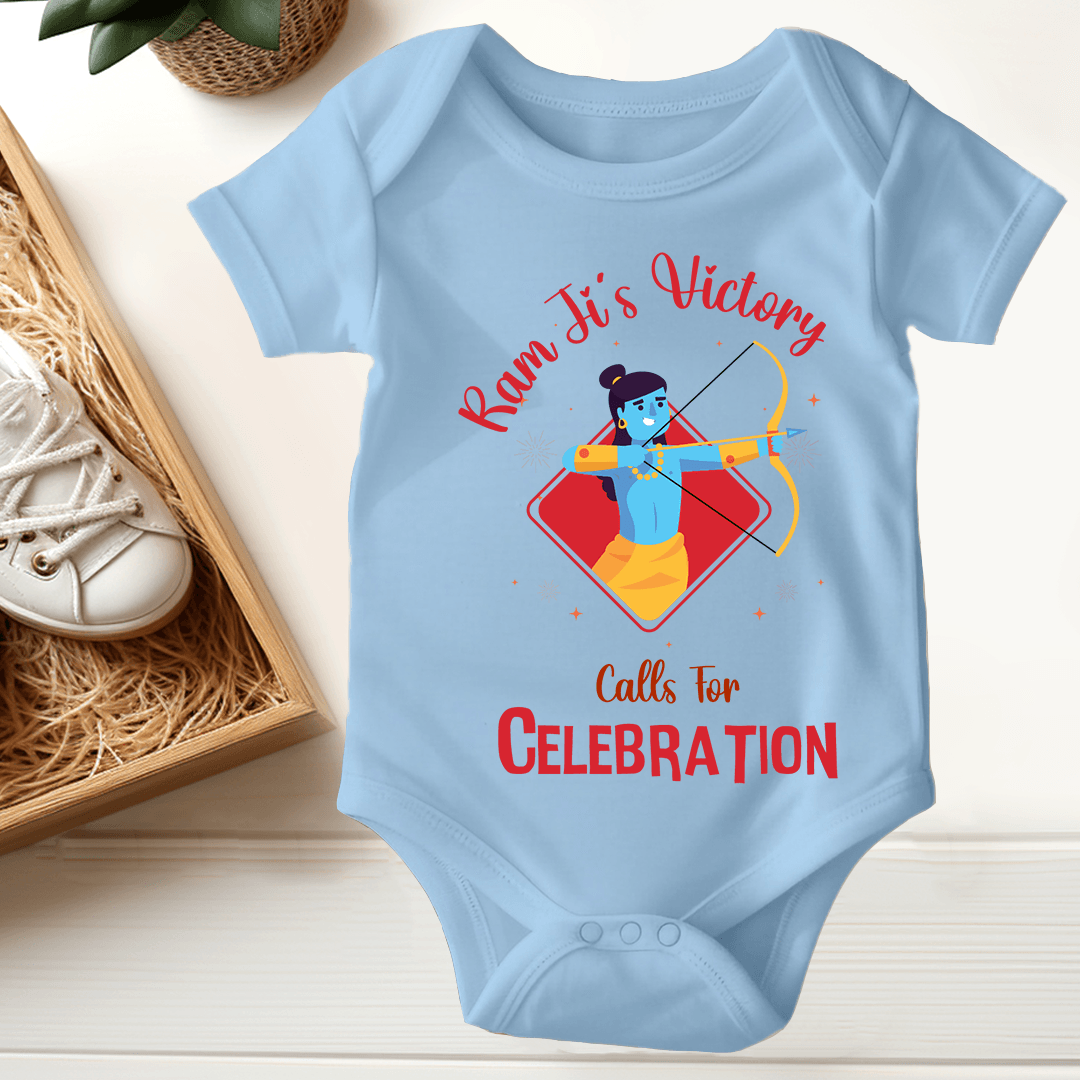 Dusshera Baby Romper Ram Jis Victory