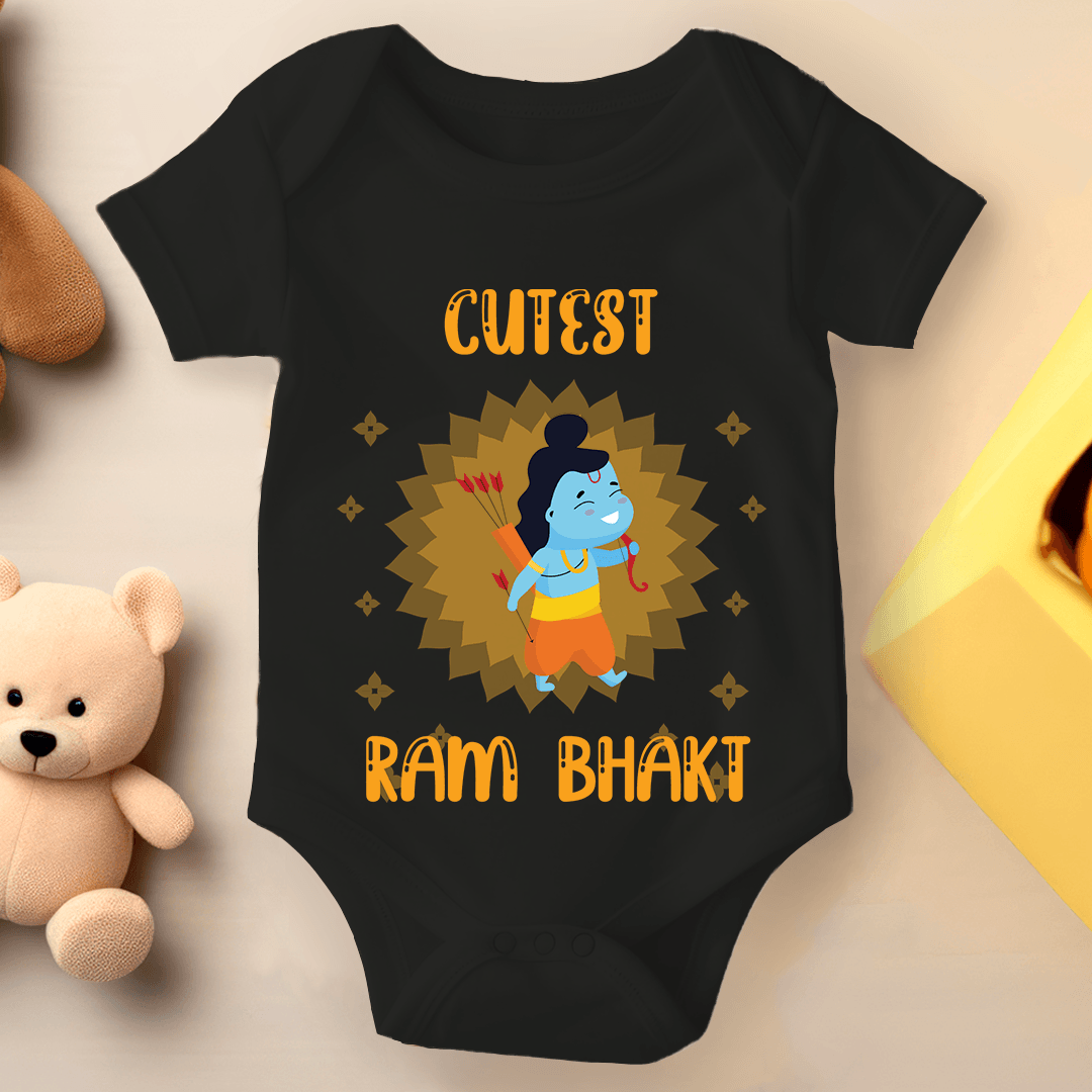 Dusshera Baby Romper Cutest Ram Bhakt