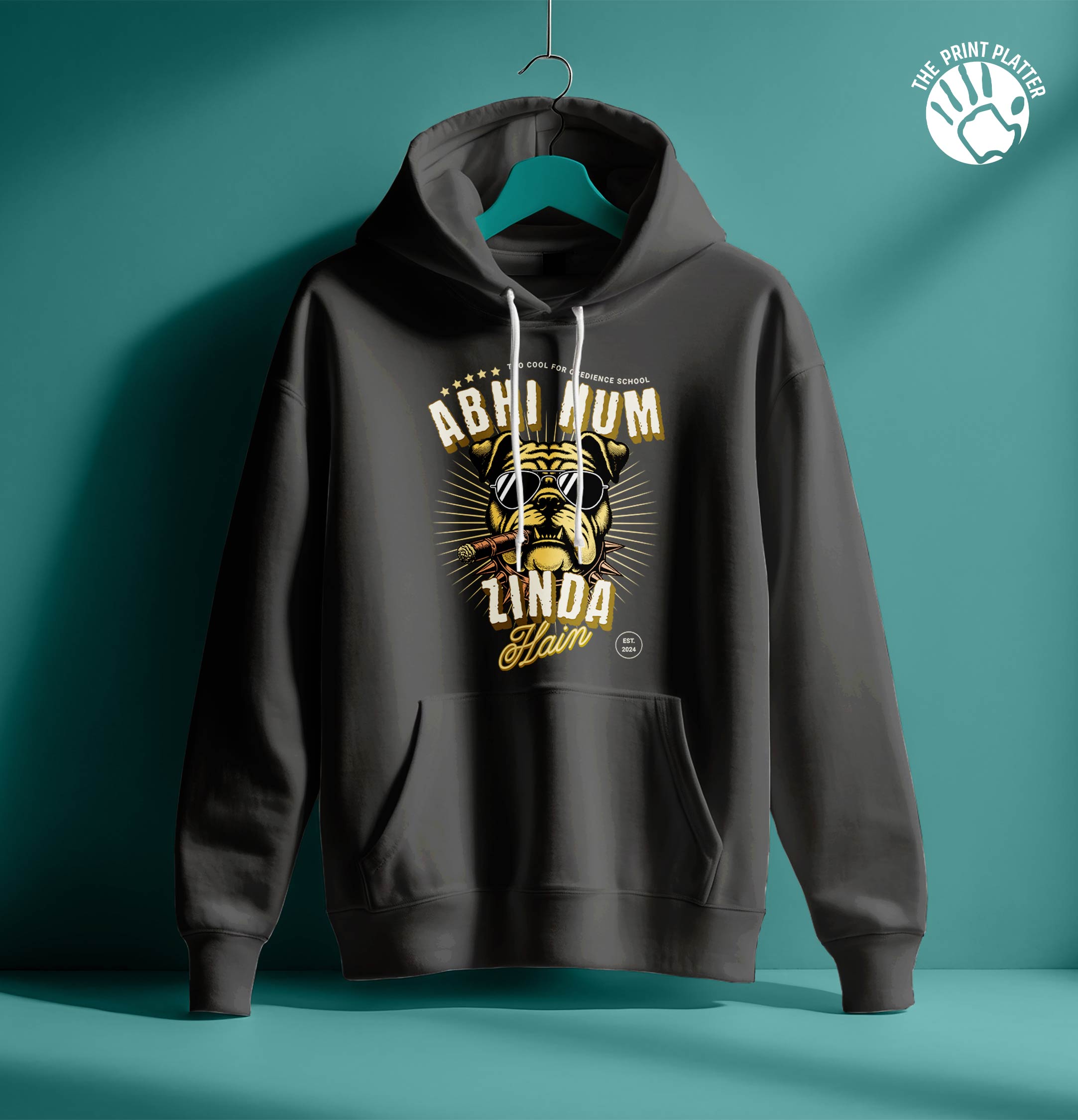 ABHI HUM JINDA HAI HOODIE UNISEX CASUAL WEAR | 57