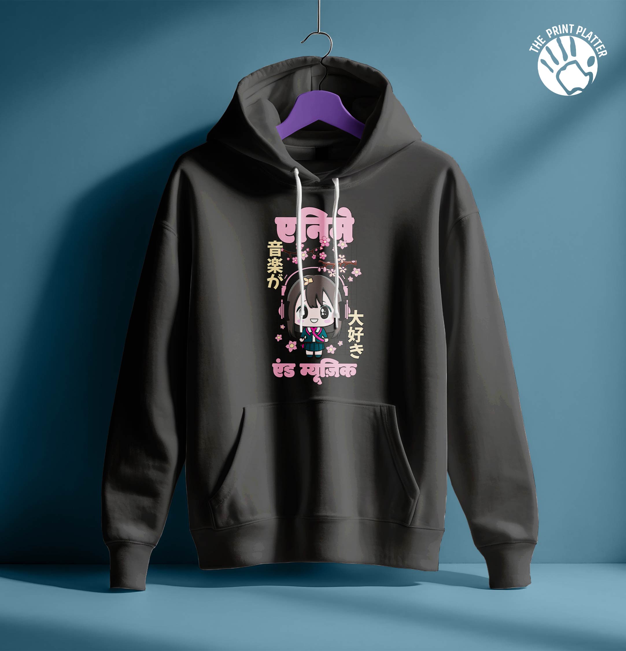 ANIME AND MUSIC HOODIE UNISEX CASUAL WEAR | 60