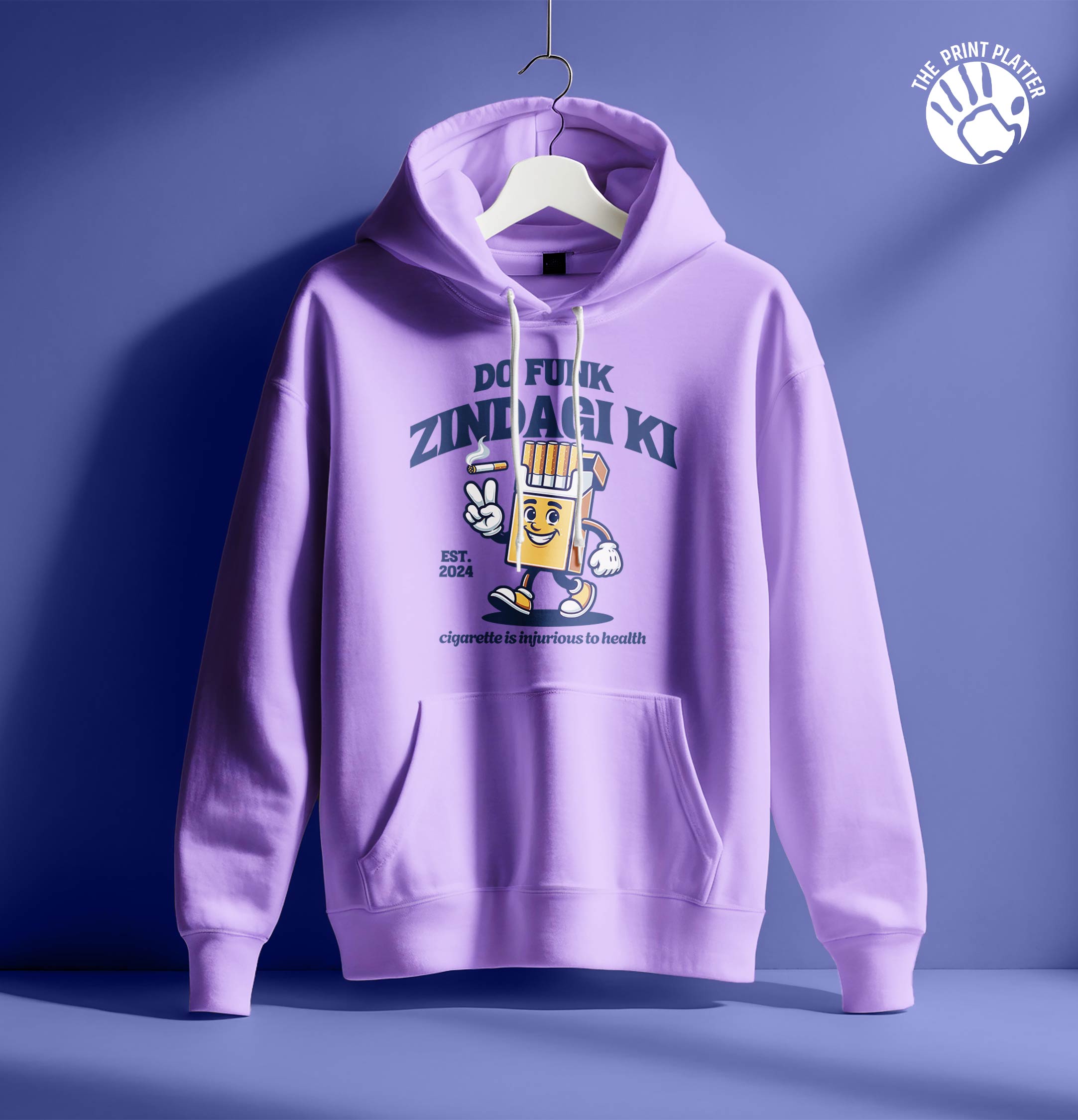 DO FUNK KI ZINDAGI HOODIE UNISEX CASUAL WEAR | 65