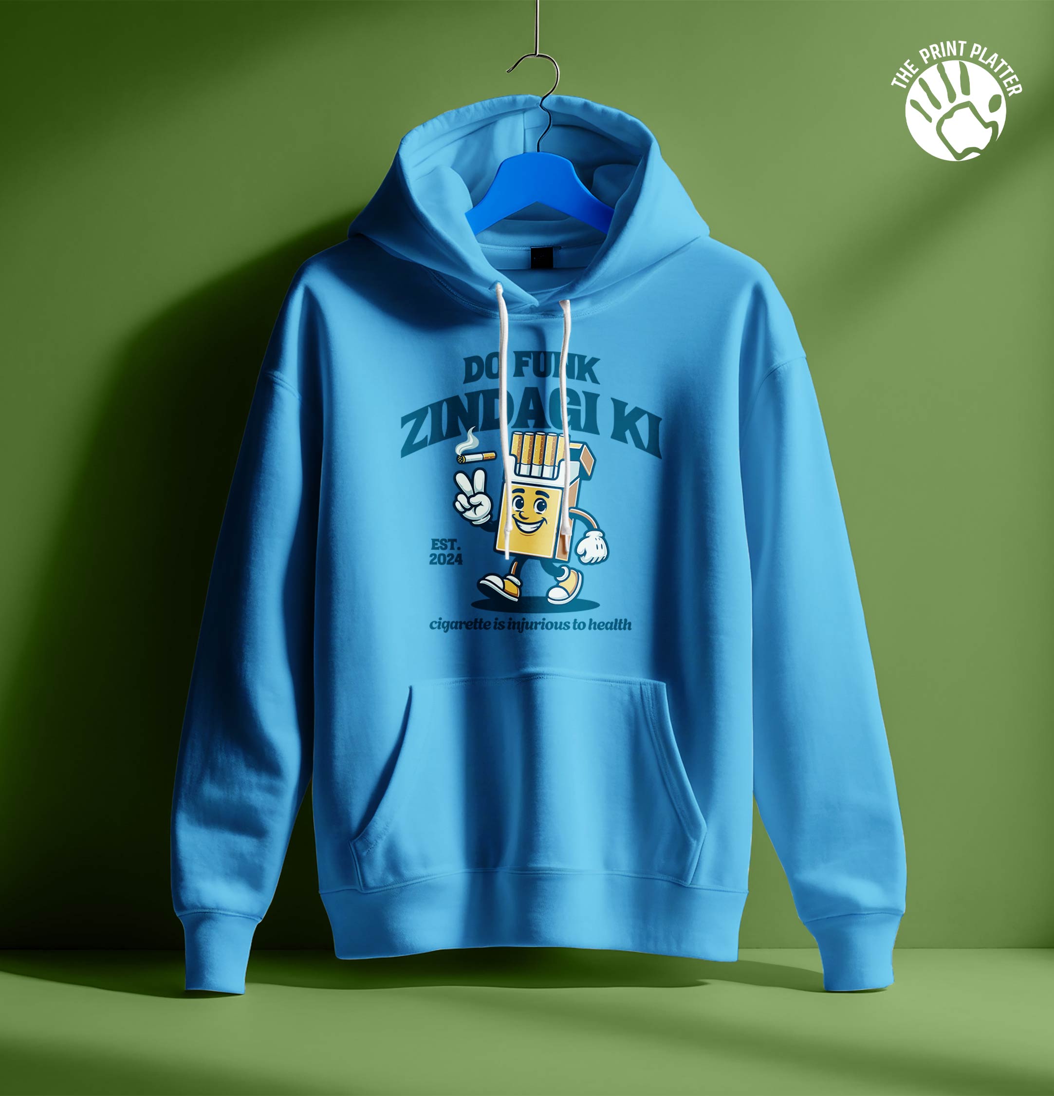 DO FUNK KI ZINDAGI HOODIE UNISEX CASUAL WEAR | 65