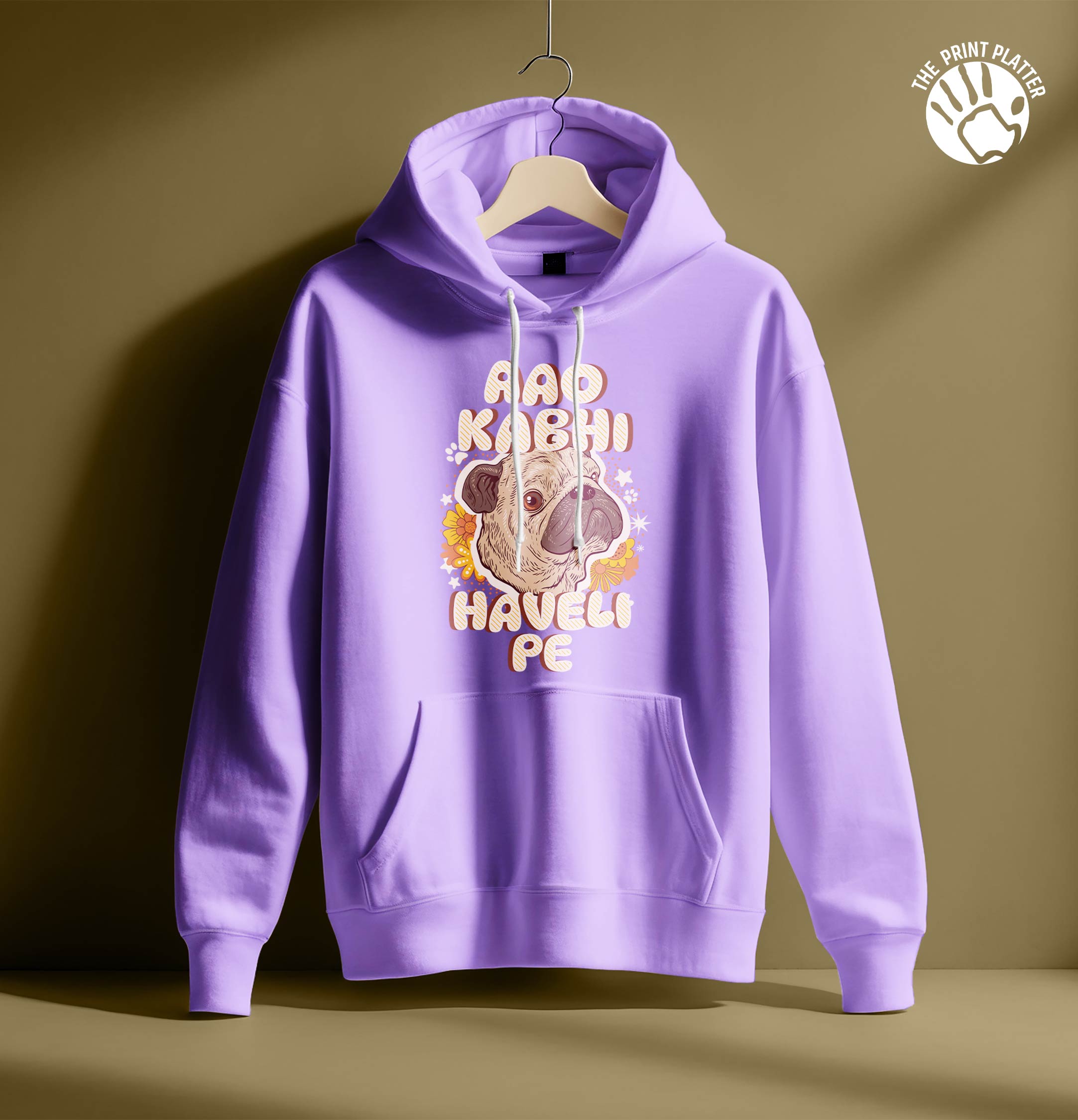 AAO KABHI HAVELI PE HOODIE UNISEX CASUAL WEAR | 80