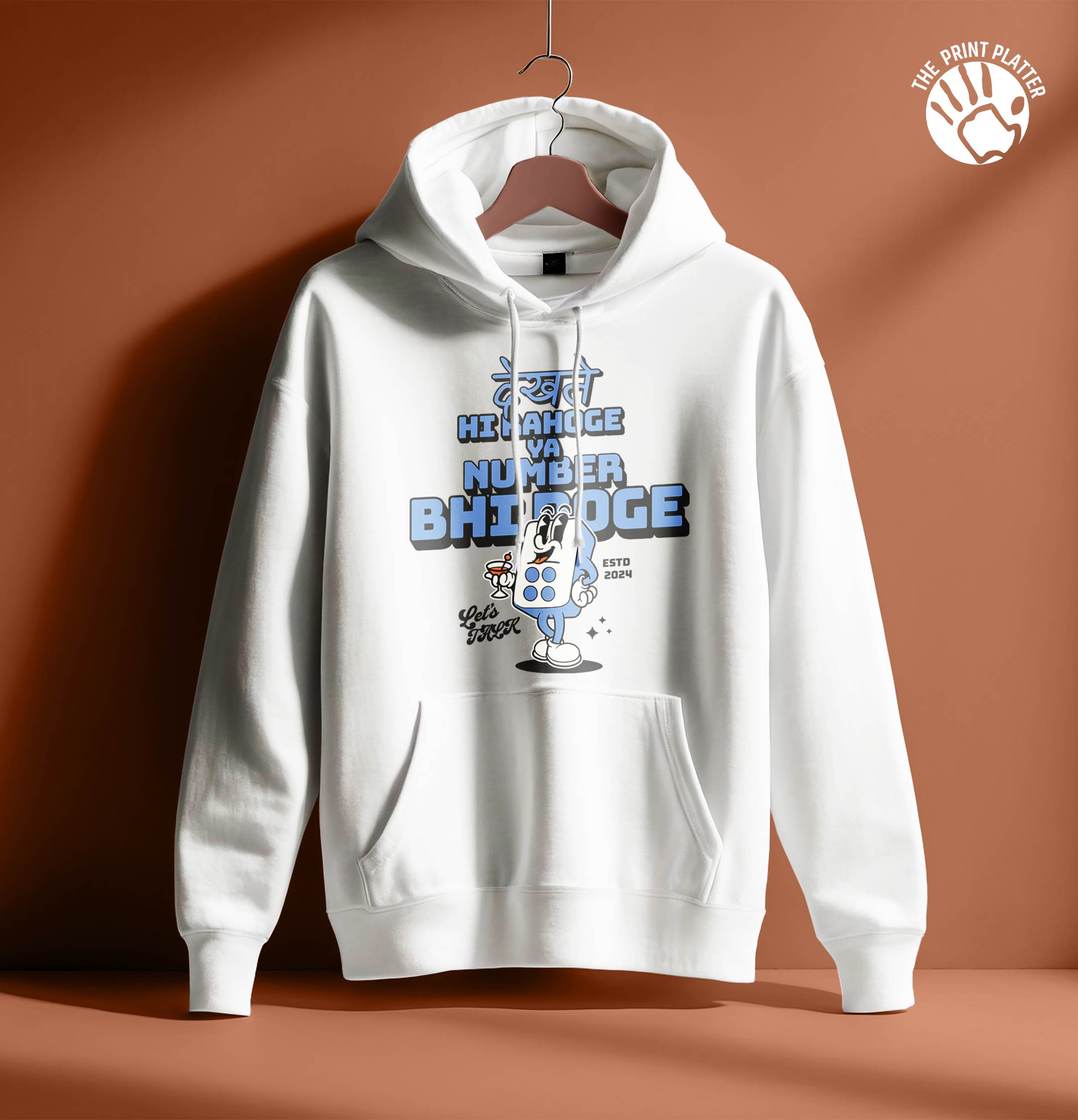 DEKHTE HI RAHOGE HOODIE UNISEX CASUAL WEAR | 84