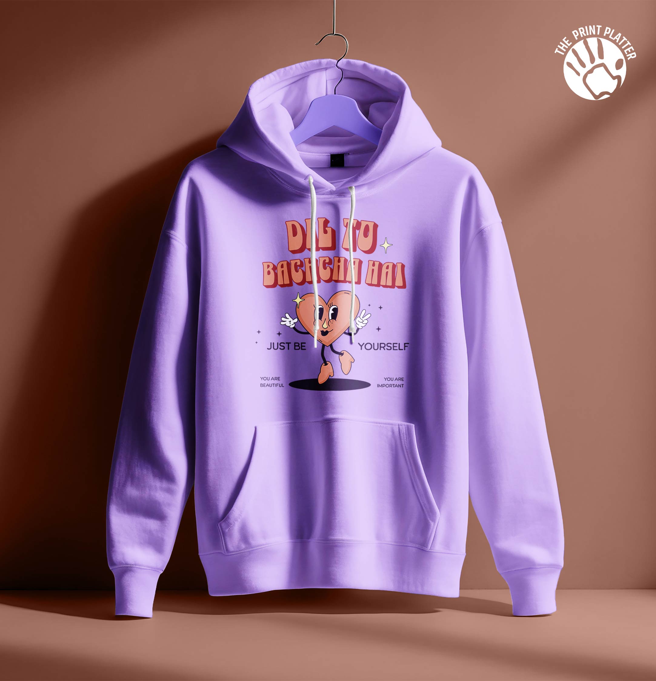 DIL TO BACHHA HAI HOODIE UNISEX CASUAL WEAR | 87