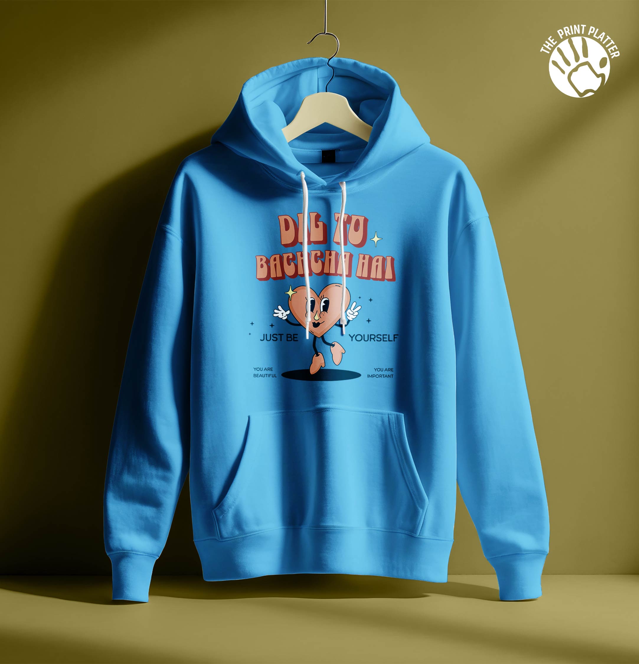 DIL TO BACHHA HAI HOODIE UNISEX CASUAL WEAR | 87