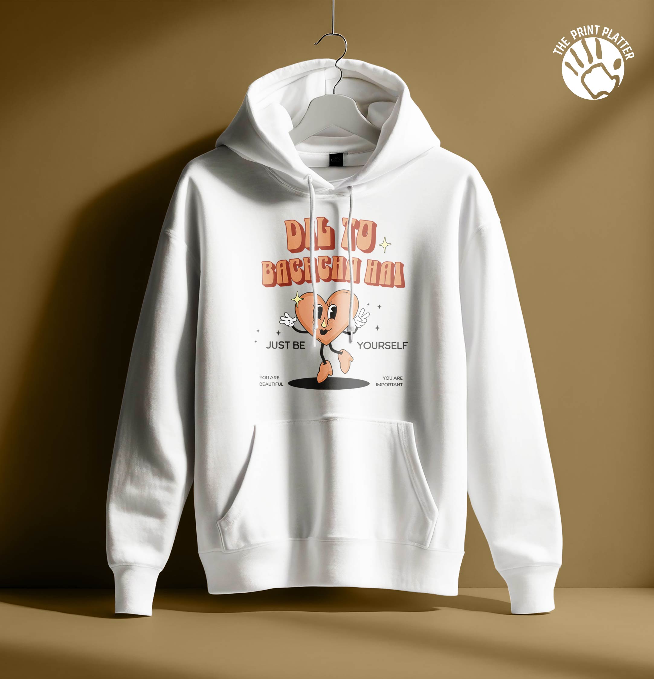 DIL TO BACHHA HAI HOODIE UNISEX CASUAL WEAR | 87