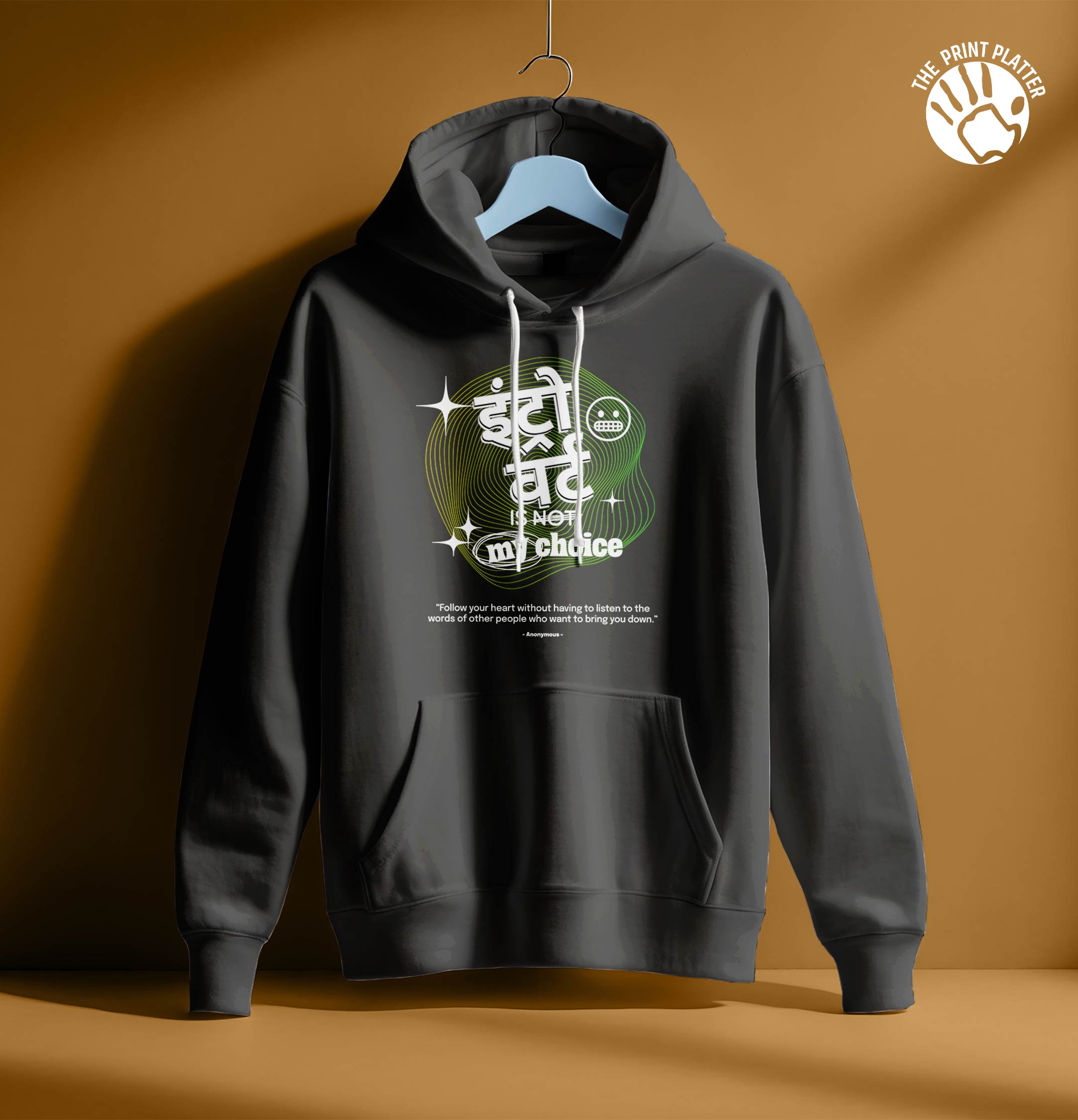 INTROVERT  HOODIE UNISEX CASUAL WEAR | 90