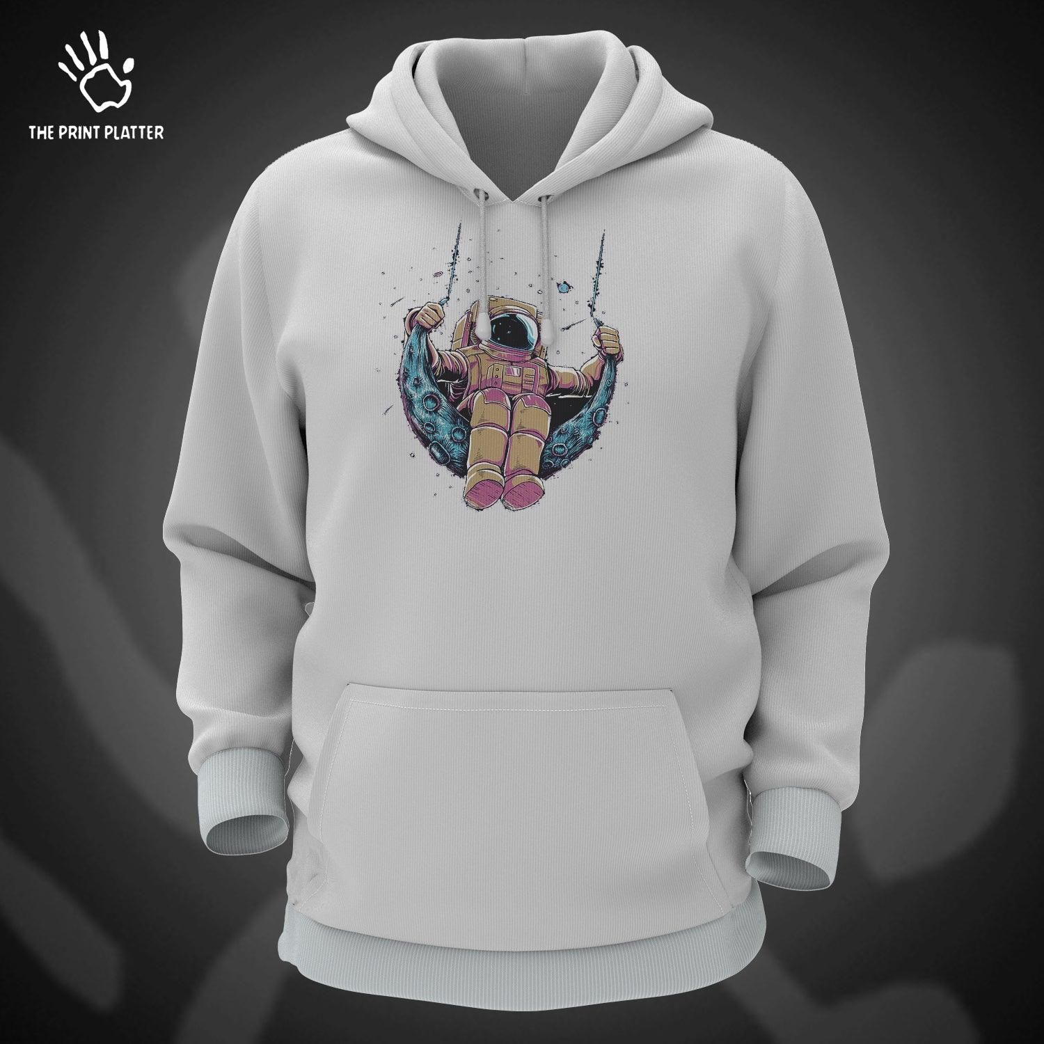 Moon Cotton Bio Wash 330gsm Sweatshirt with Hood for Winter | H-R201