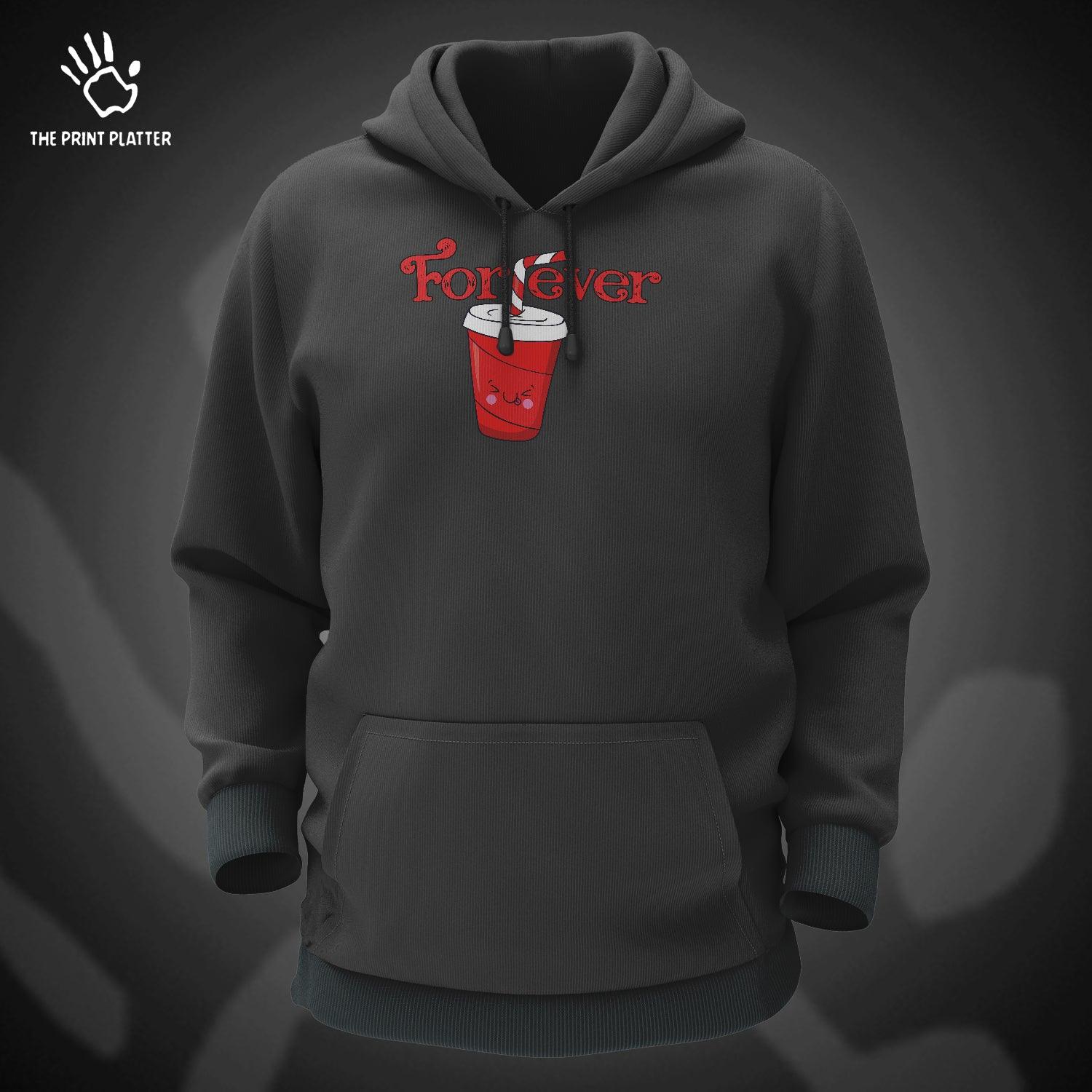 Forever Cotton Bio Wash 330gsm Sweatshirt with Hood for Winter | H-R388