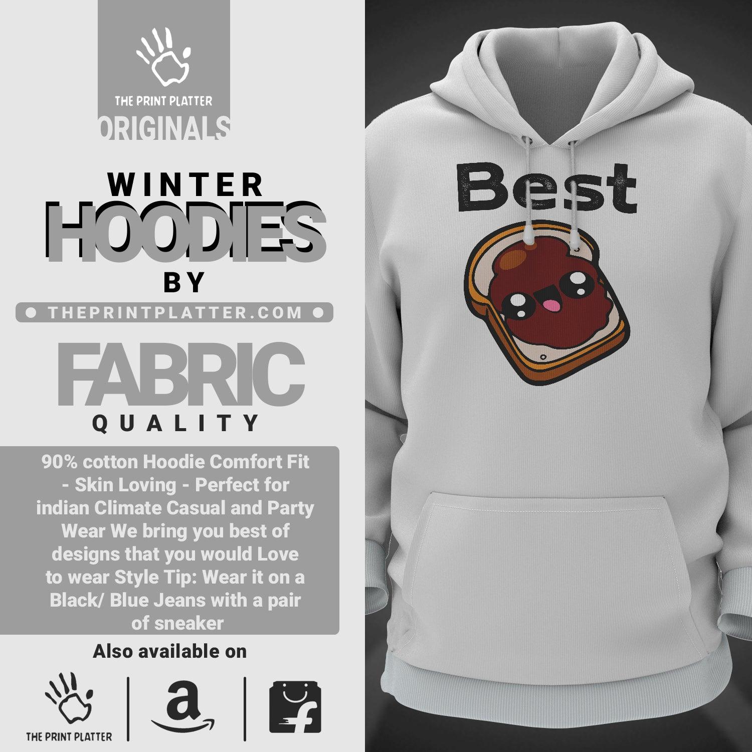 Best Cotton Bio Wash 330gsm Sweatshirt with Hood for Winter | H-R389