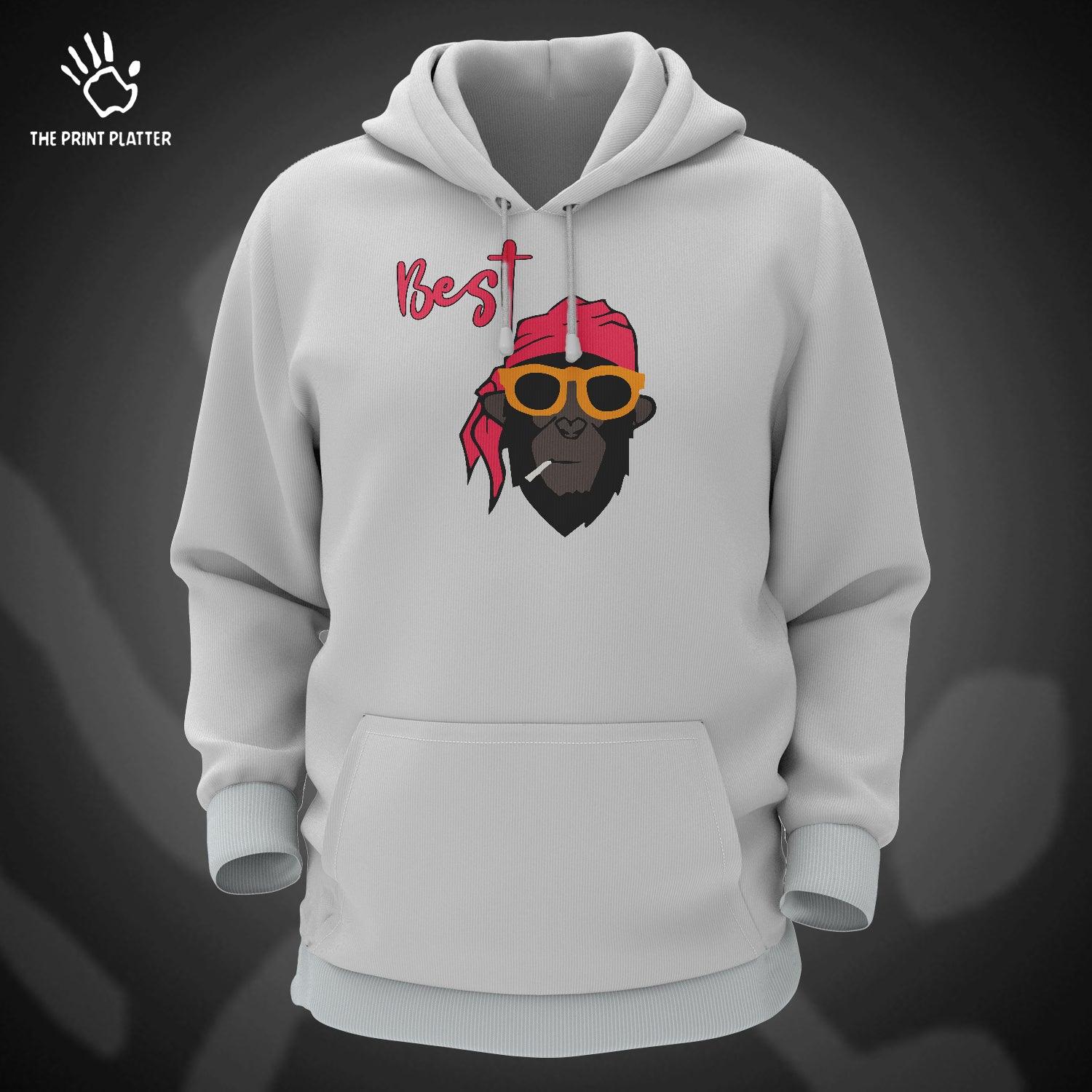 Best Cotton Bio Wash 330gsm Sweatshirt with Hood for Winter | H-R395