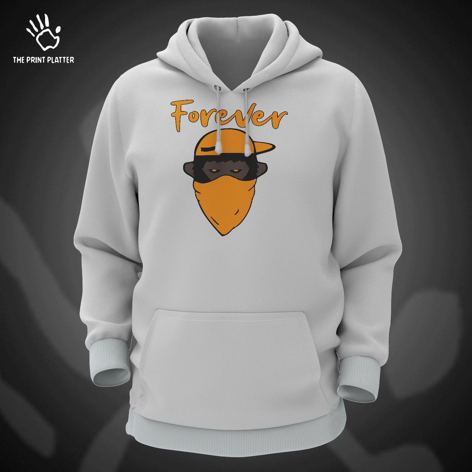 Forever Cotton Bio Wash 330gsm Sweatshirt with Hood for Winter | H-R397