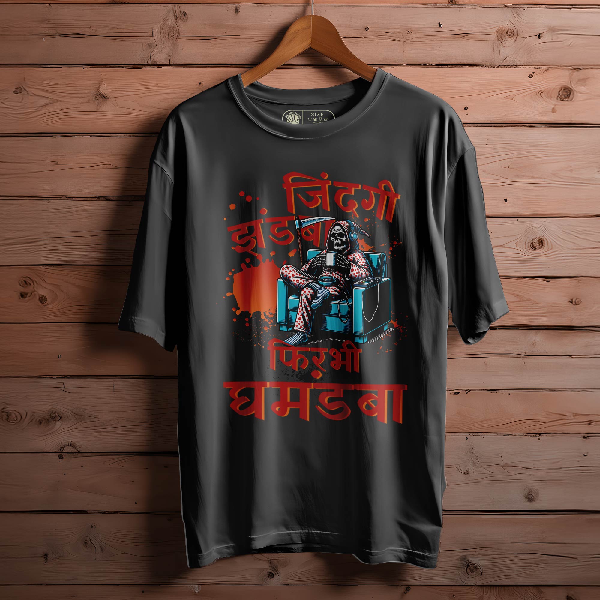 ZINDEGI-JHANDWA T-SHIRT FOR MEN OR WOMEN |104