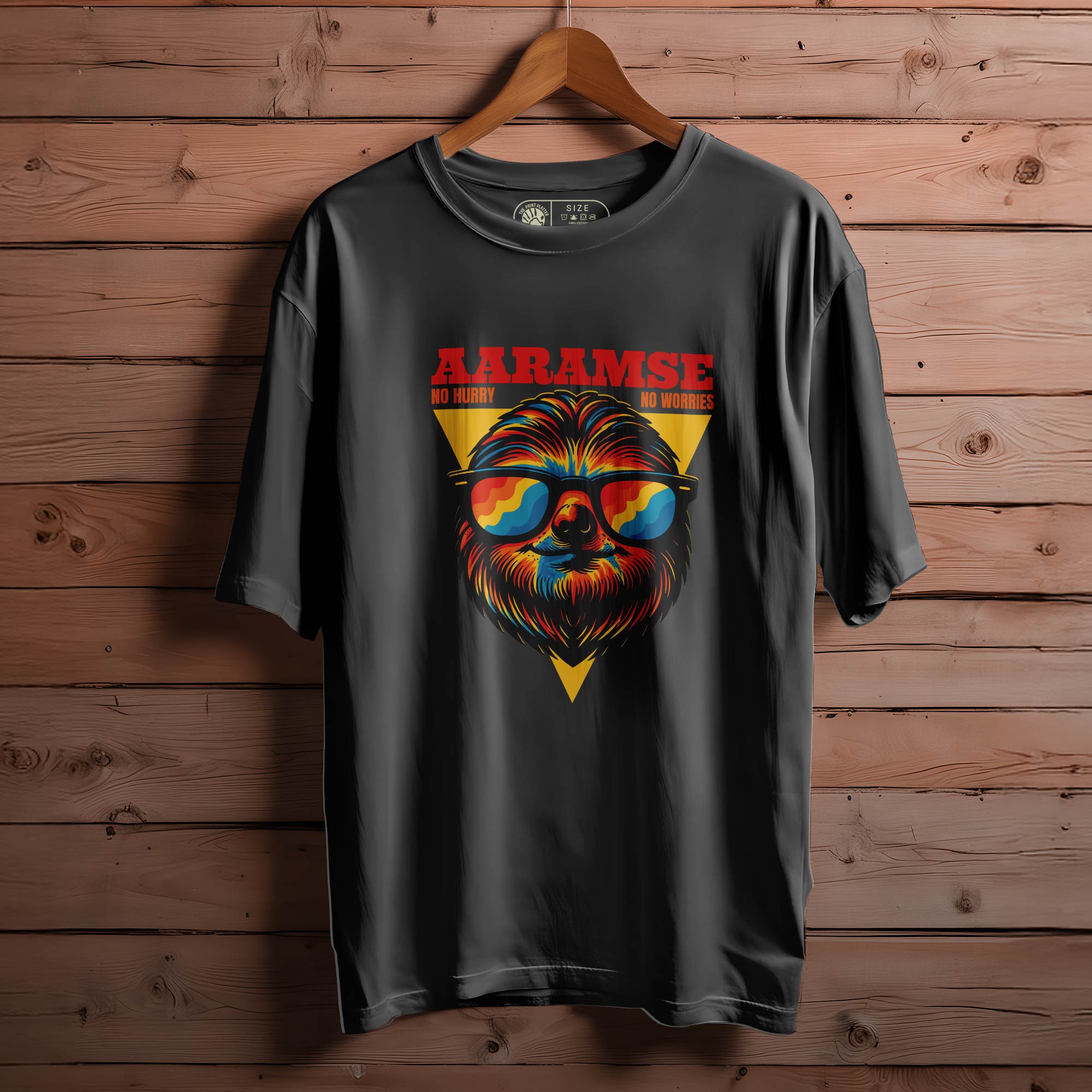 ARAMSE OVERSIZED T-SHIRT FOR UNISEX BIO WASH 108