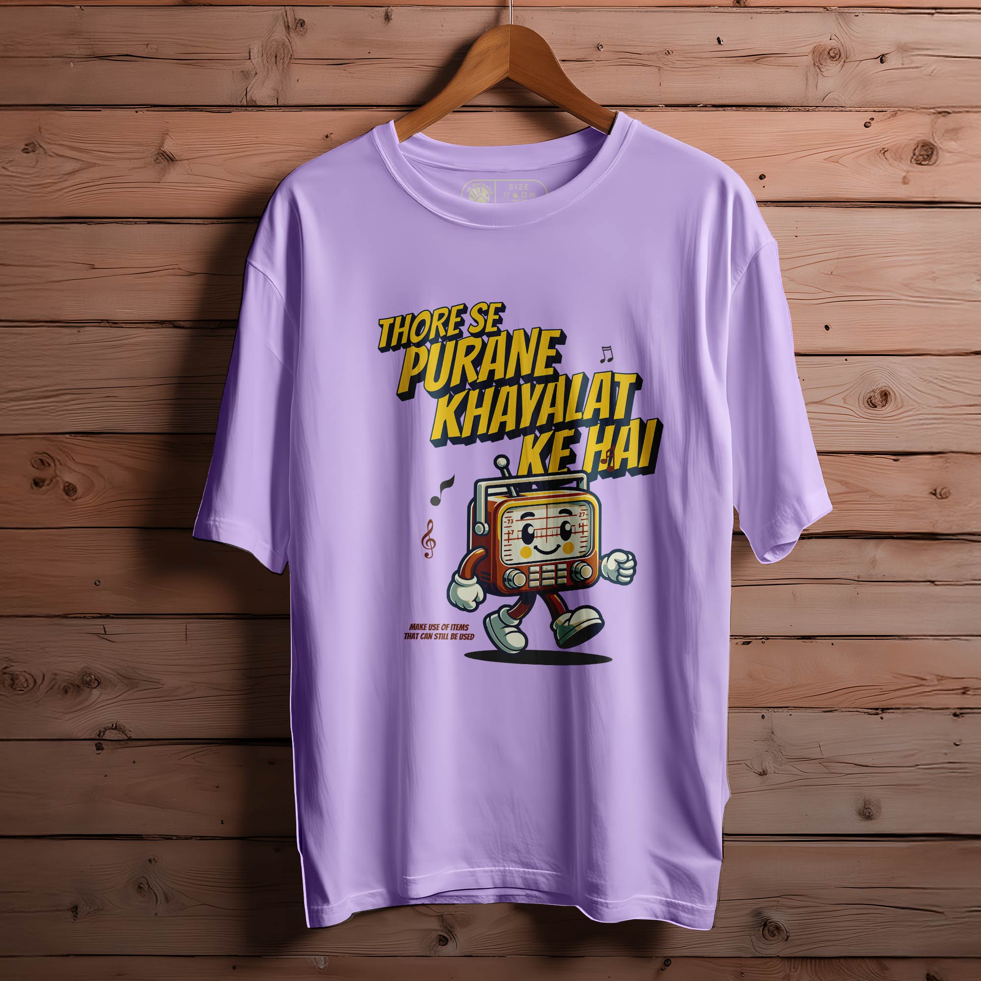 PURANE-KHAYALAT  OVERSIZED T-SHIRT FOR UNISEX |116