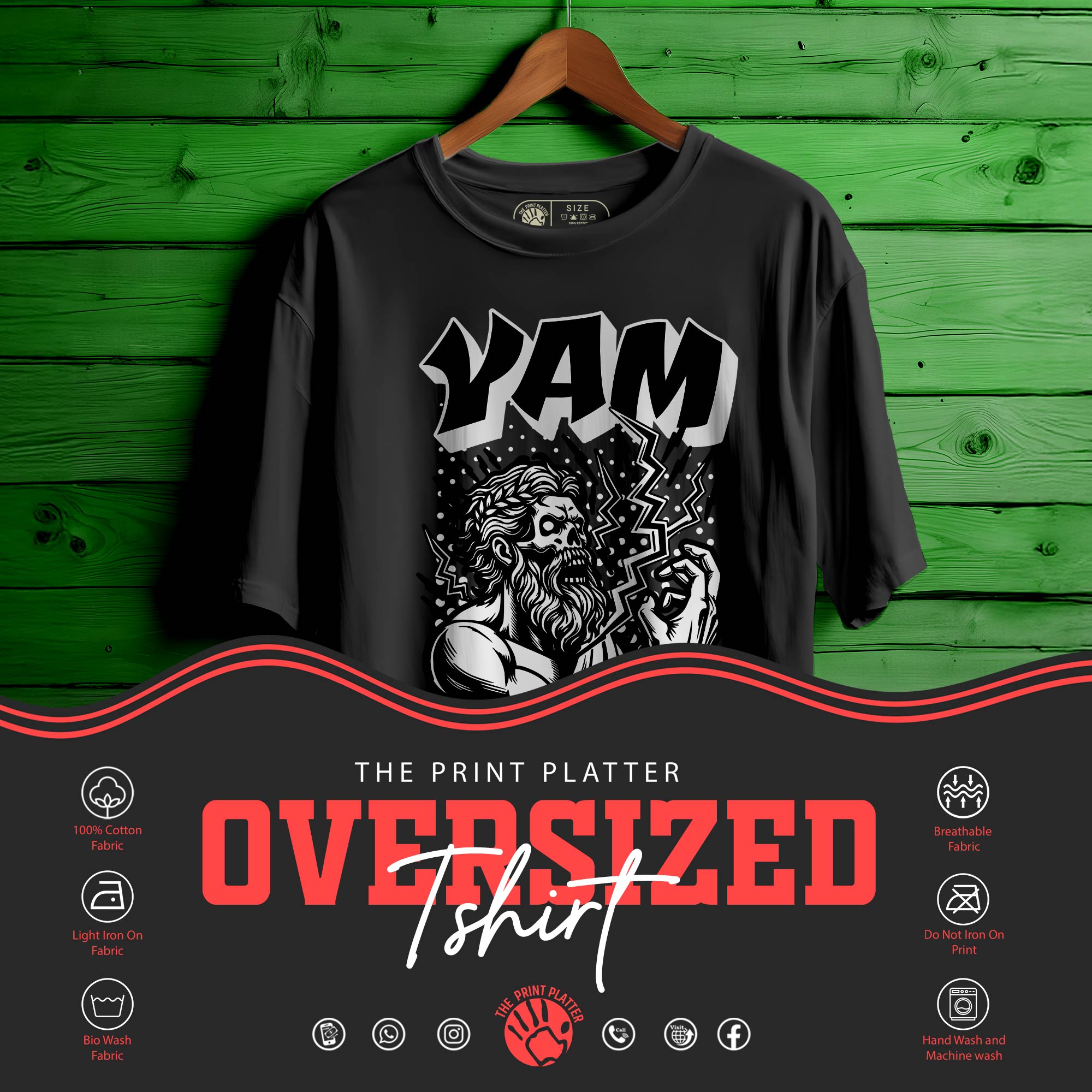 YAM-HAIN-HUM T-SHIRT FOR MEN OR WOMEN |154