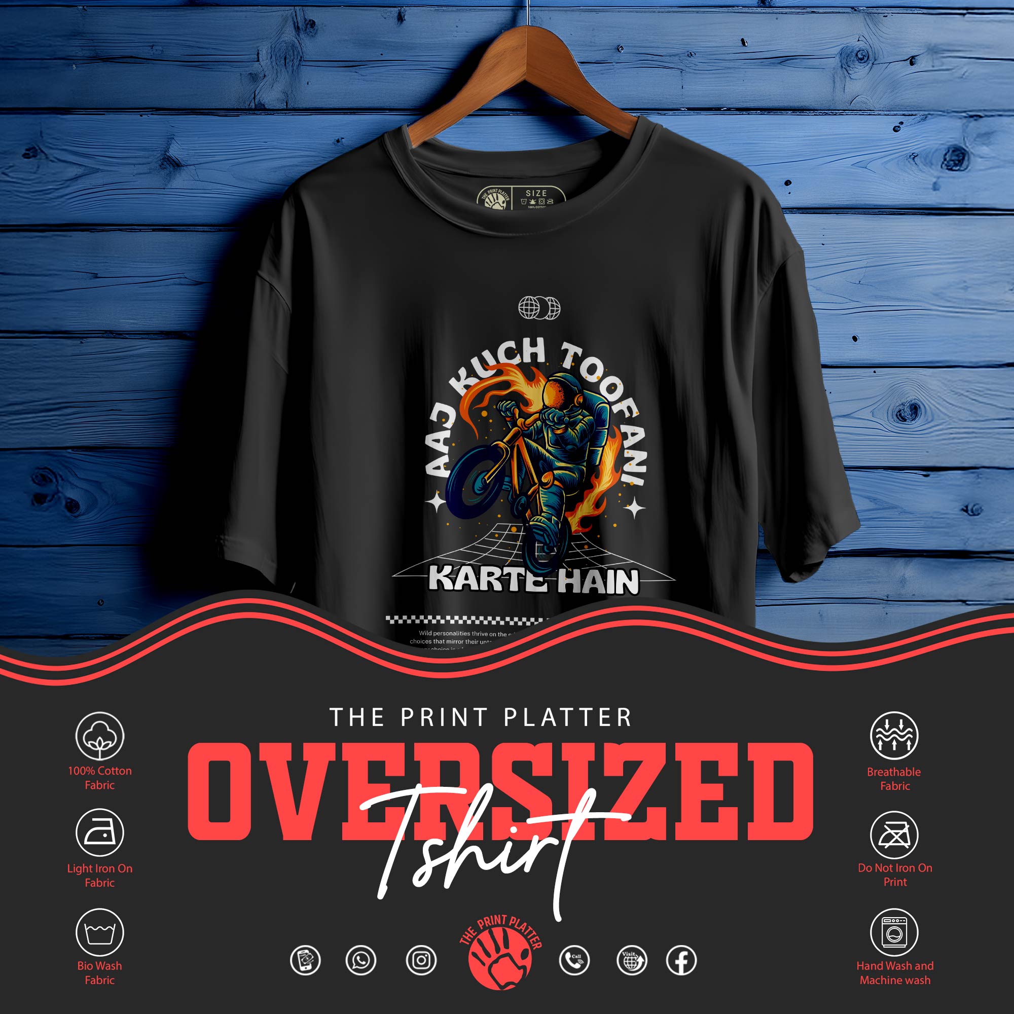 Aaj-Kuch-Toofani T-SHIRT FOR MEN OR WOMEN | 160