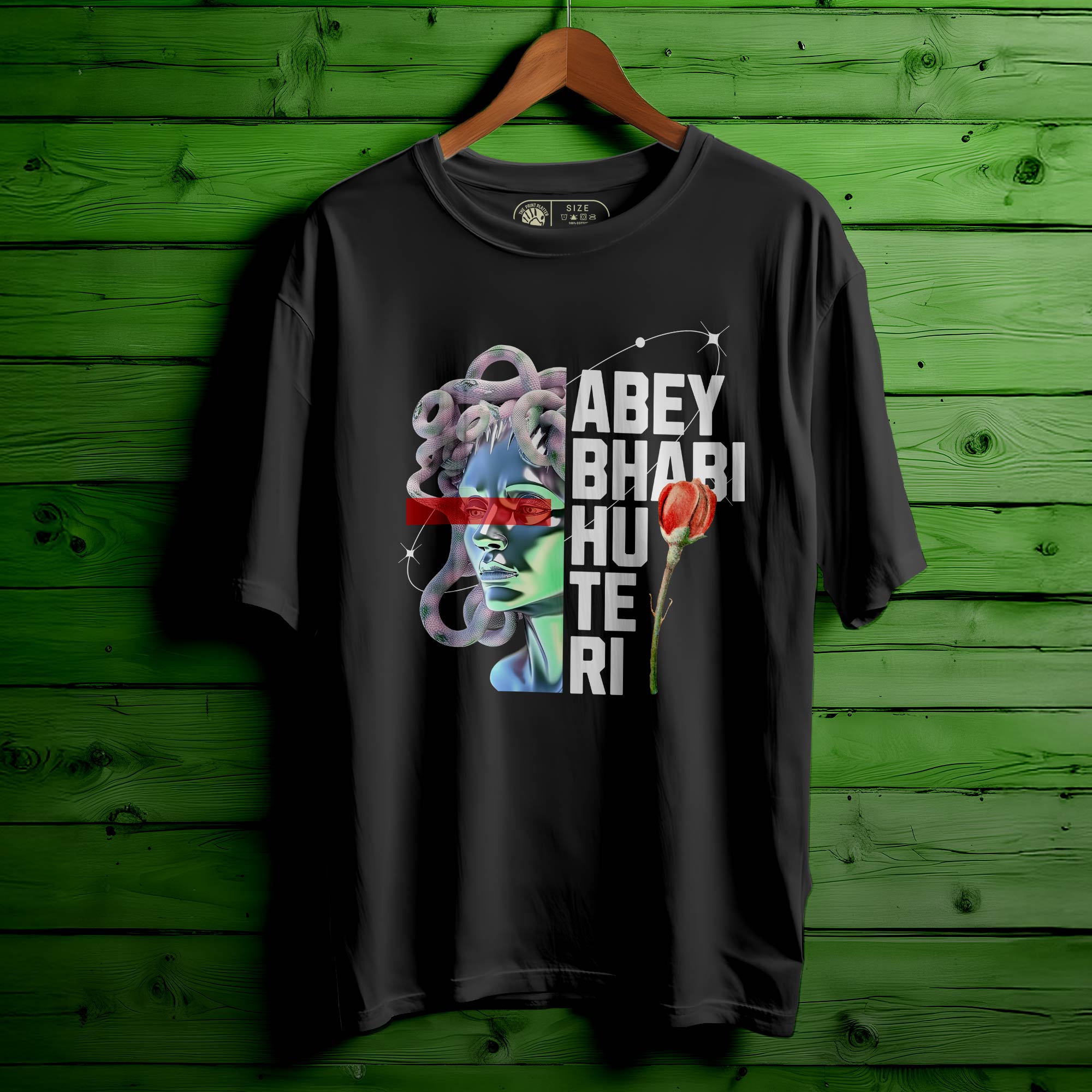 ABEY-BHABI-HU-TERI T-SHIRT FOR MEN OR WOMEN |163