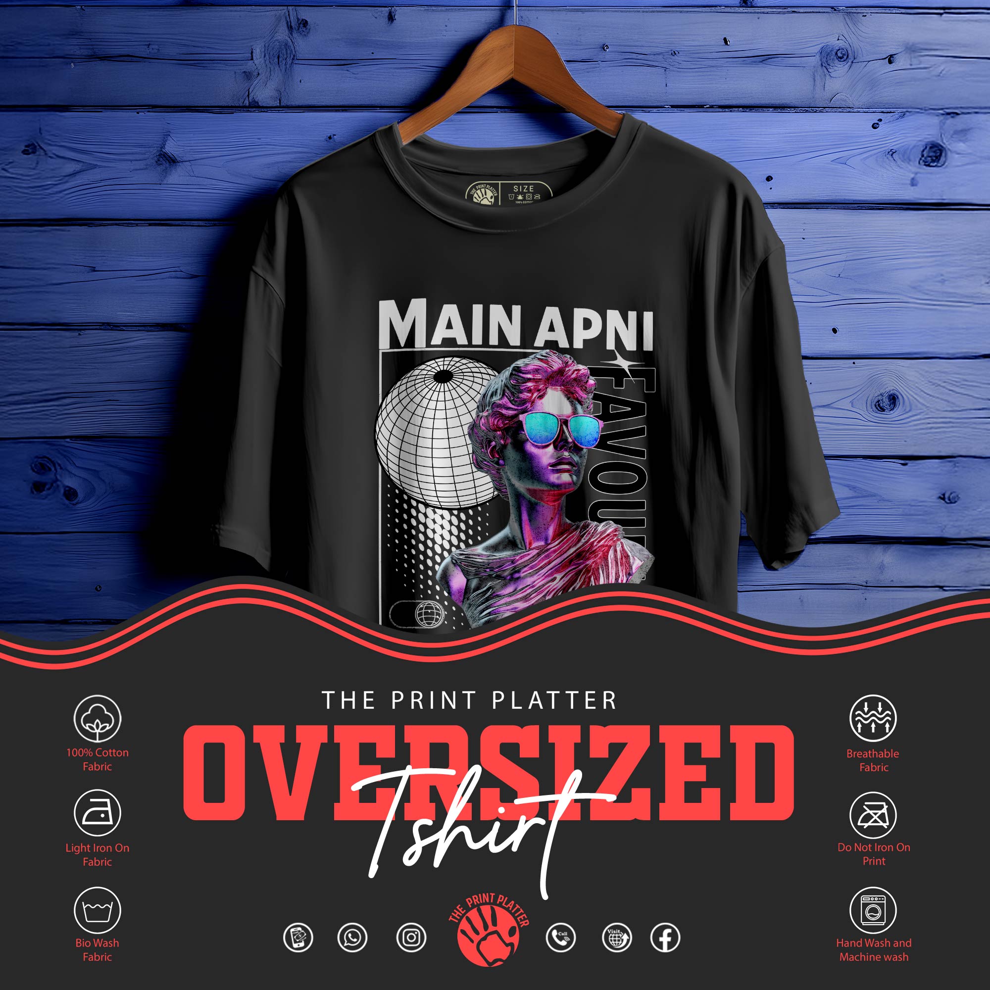 Main-Apni-Favourite-Hoon T-SHIRT FOR MEN OR WOMEN |173