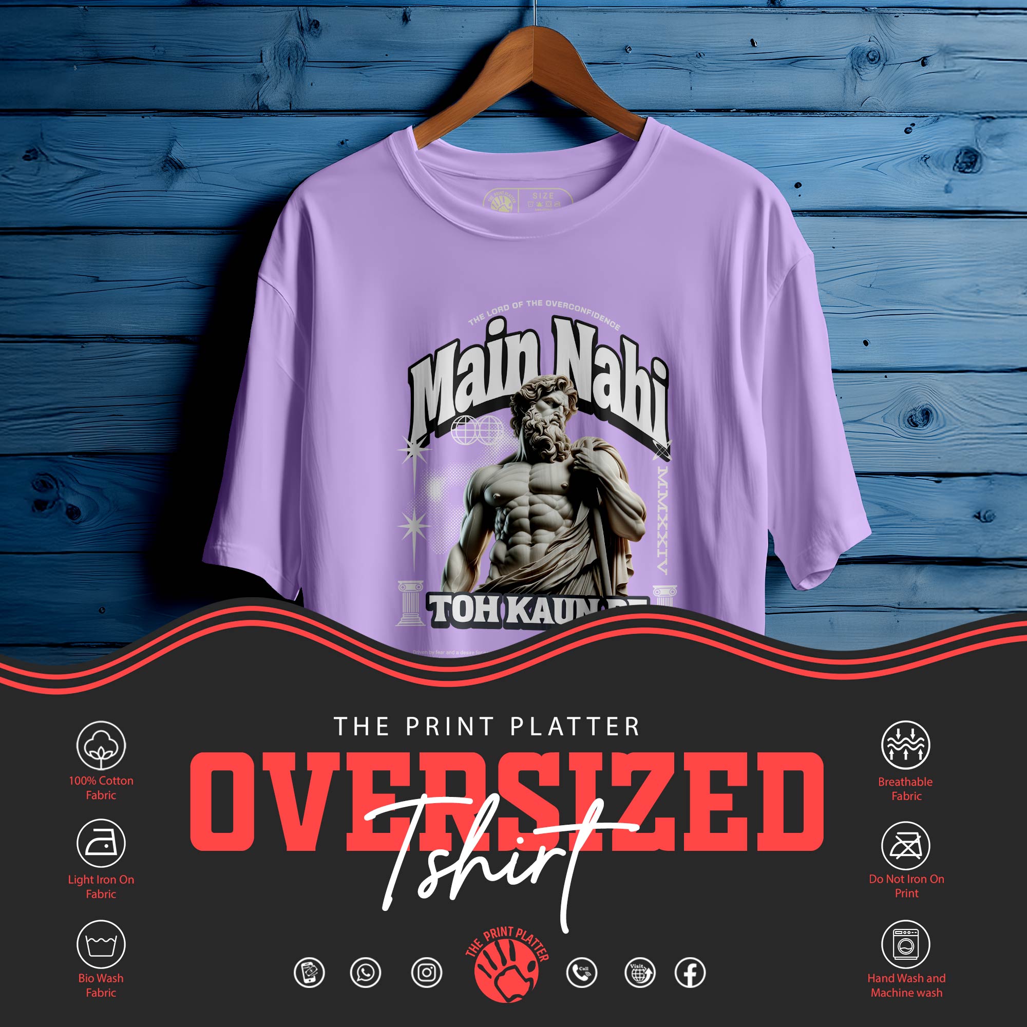 MAIN NAHI TOH KAUN BE. T-SHIRT FOR MEN OR WOMEN |174