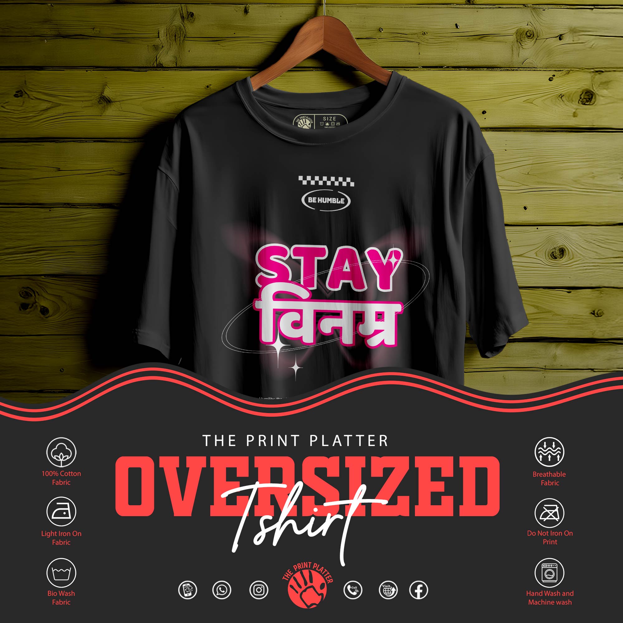 stay-binamra T-SHIRT FOR MEN OR WOMEN |183
