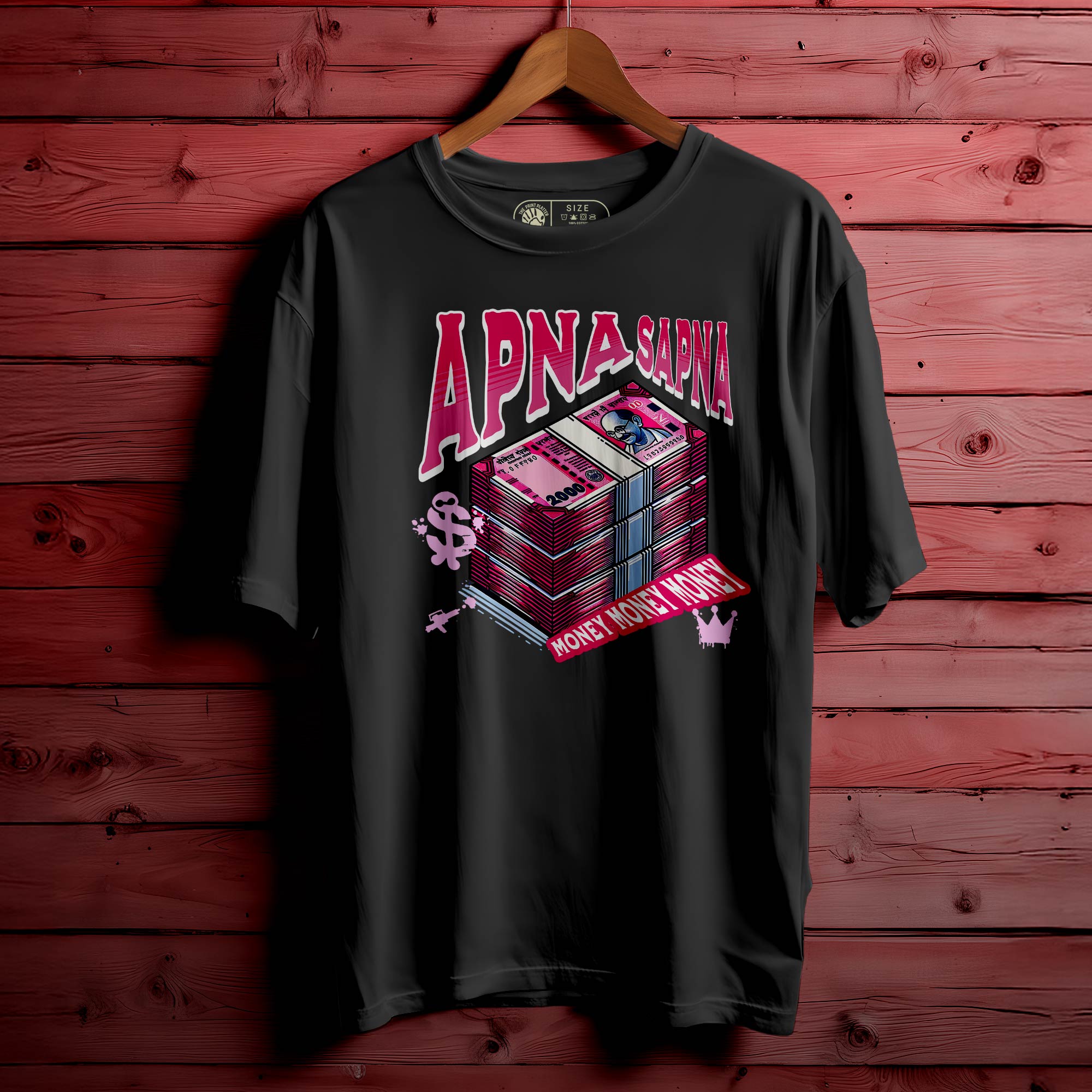 APNA SAPNA OVERSIZED UNISEX T-SHIRT |224