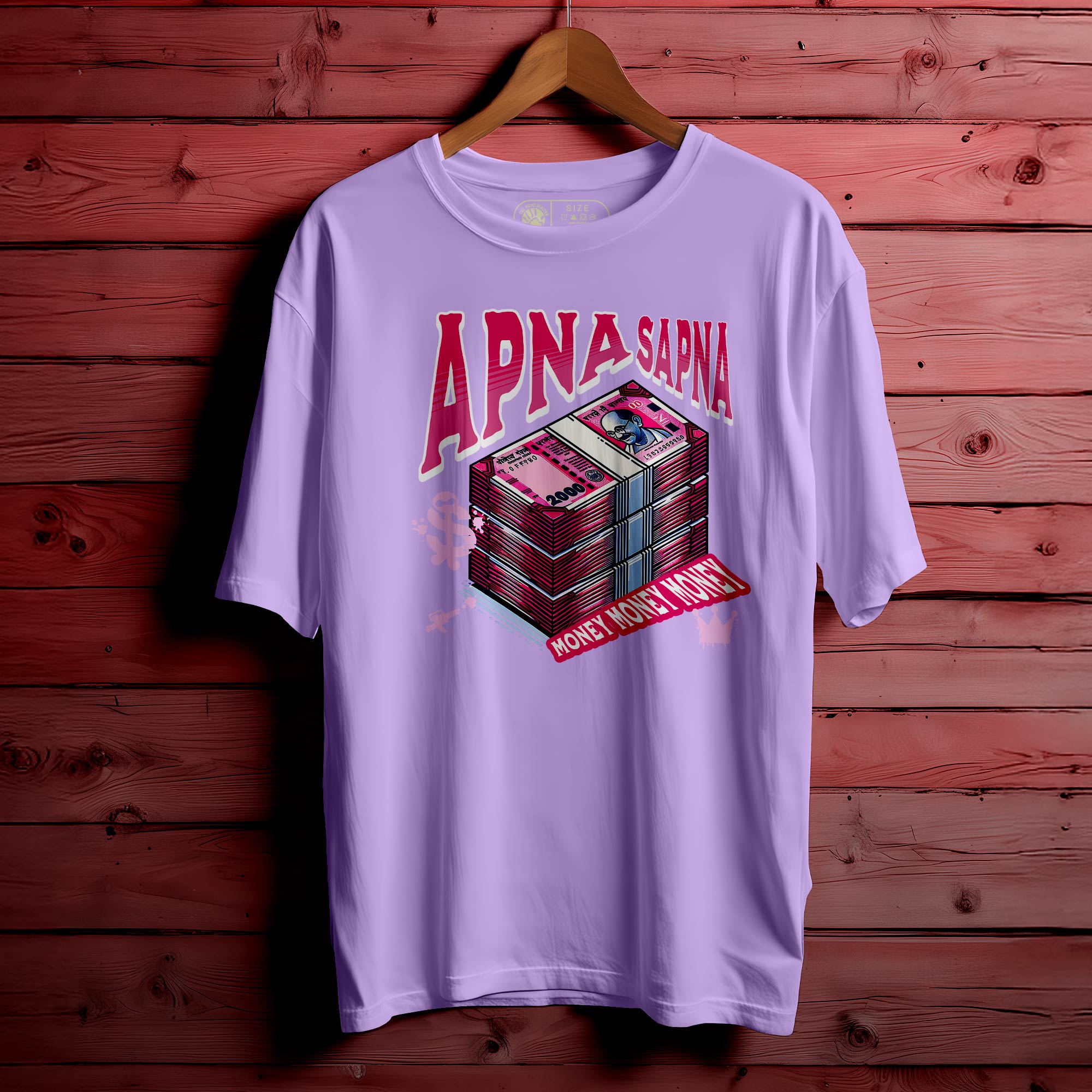 APNA SAPNA OVERSIZED UNISEX T-SHIRT |224