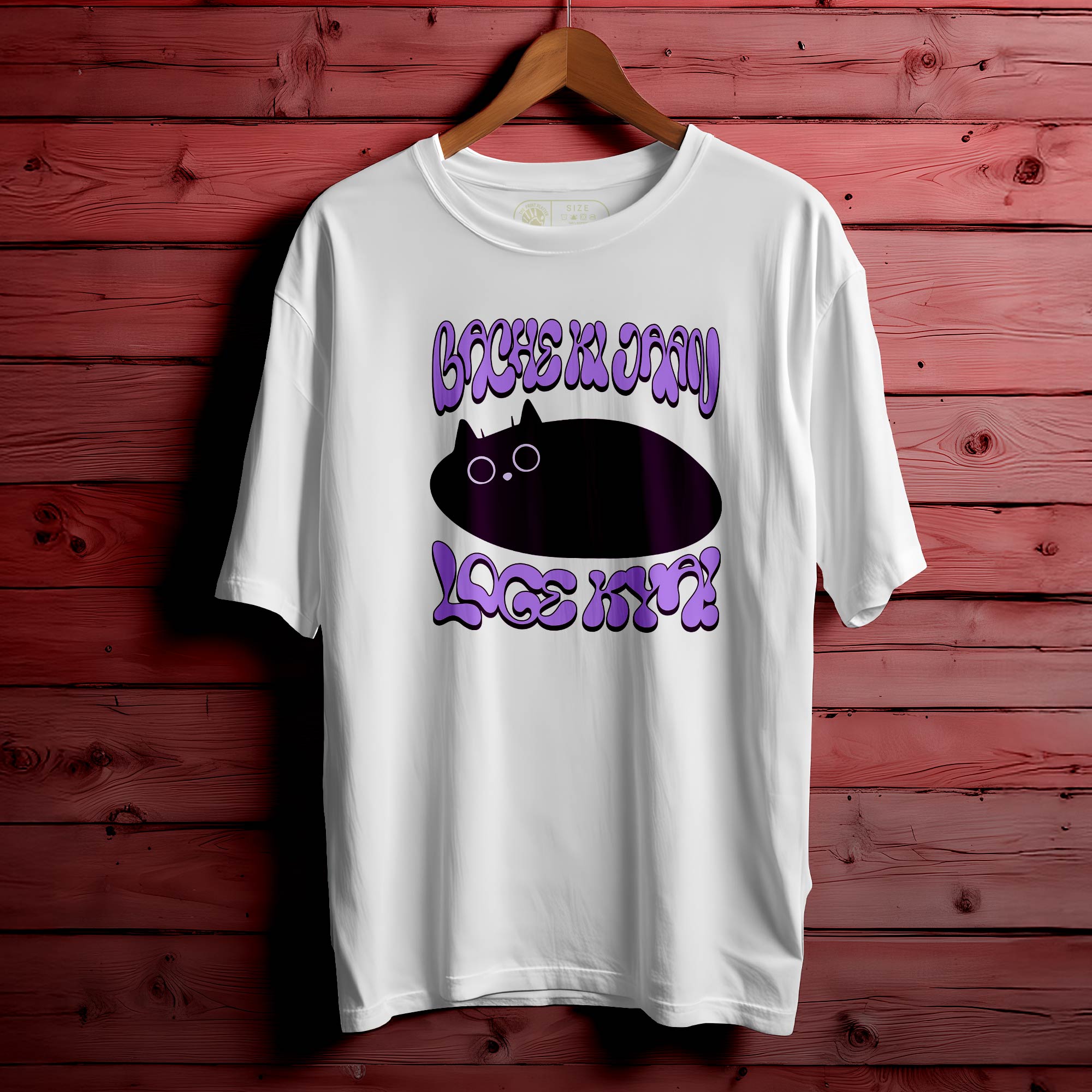 BACHE-KI-JAAN-LOGE-KYA OVERSIZED UNISEX T-SHIRT |228