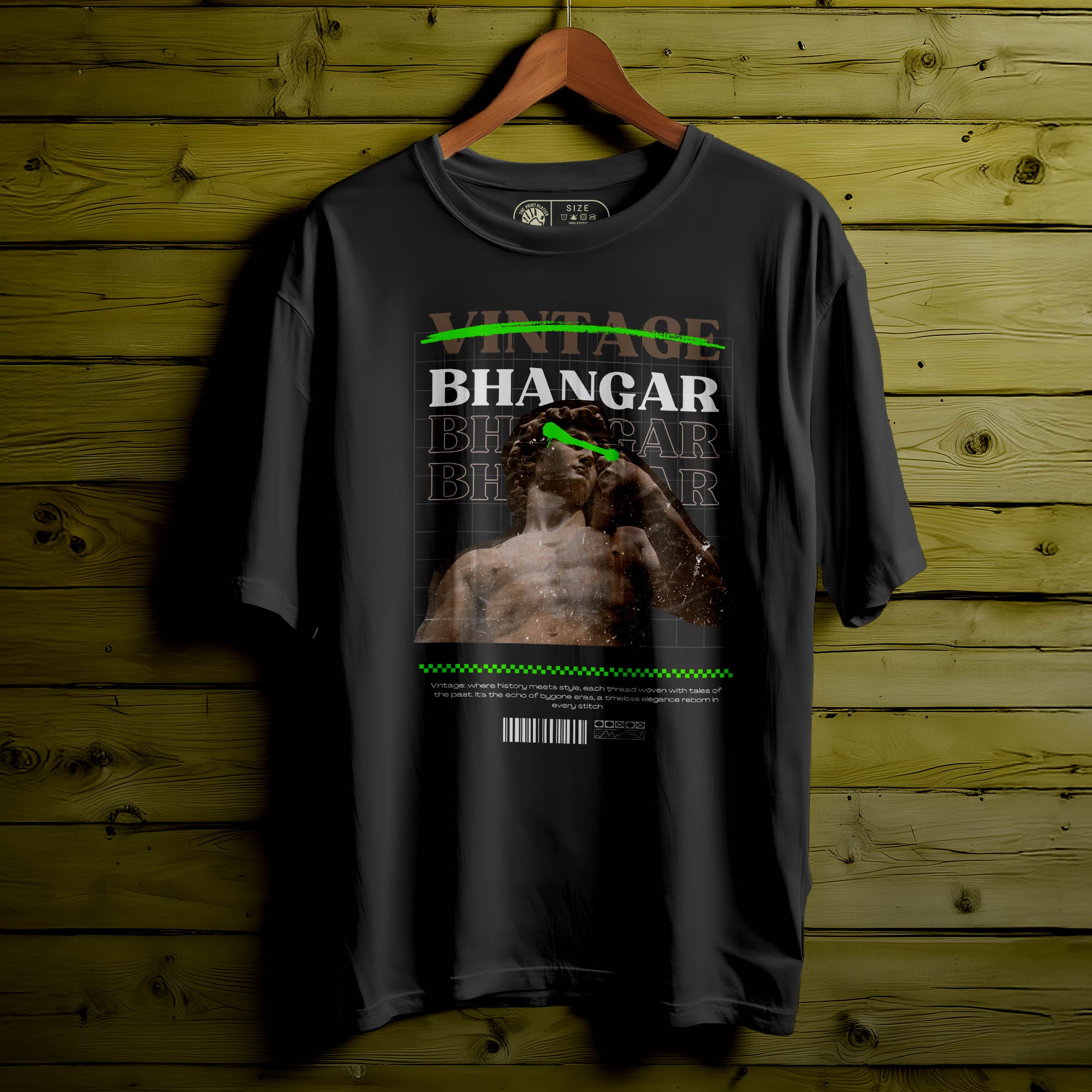 Bhangar Oversized Unisex T-Shirt | 232