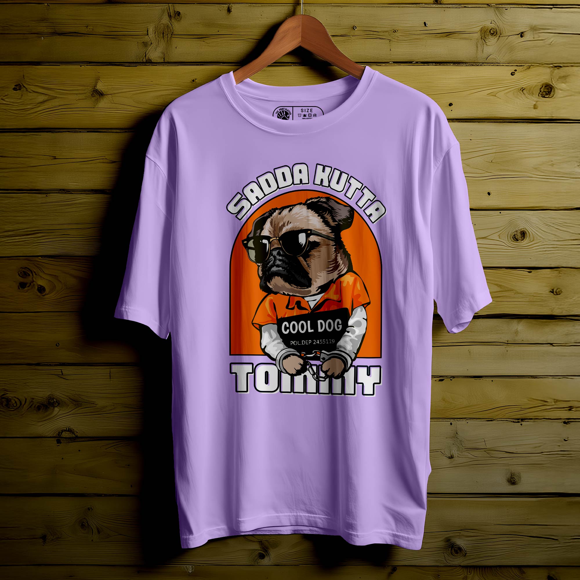 Sadda-Kutta-Tommy Oversized Unisex T-Shirt|240