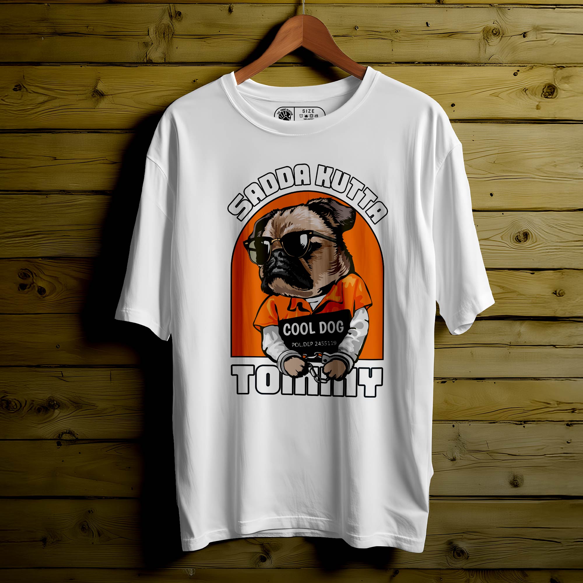Sadda-Kutta-Tommy Oversized Unisex T-Shirt|240