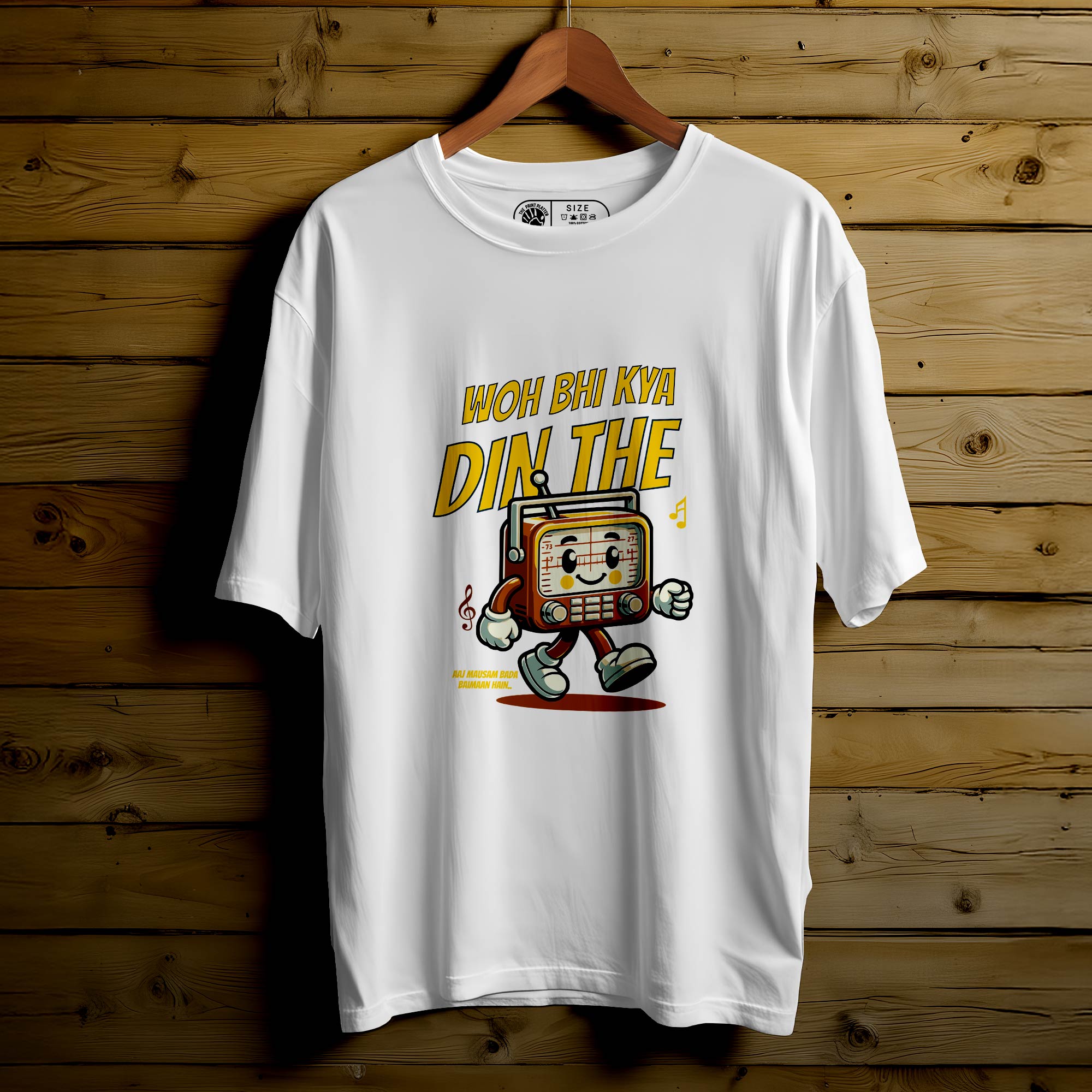 WOH BHI KYA DIN THE Oversized T-Shirt FOR MEN OR WOMEN |245