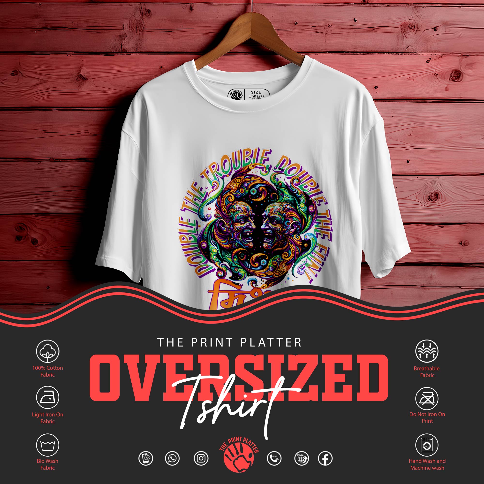 MITHUN Oversized T-Shirt FOR MEN OR WOMEN |257