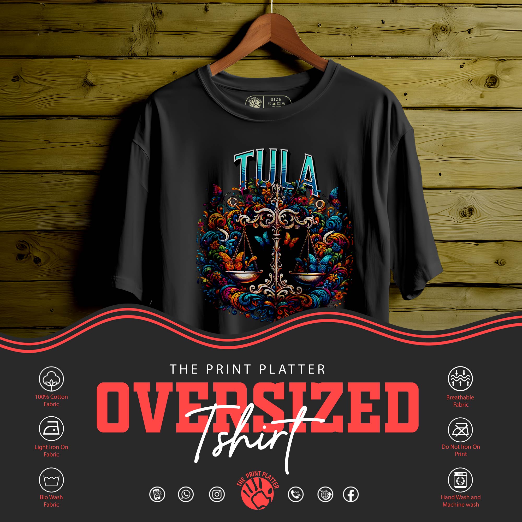TULA Oversized T-Shirt FOR MEN OR WOMEN |268