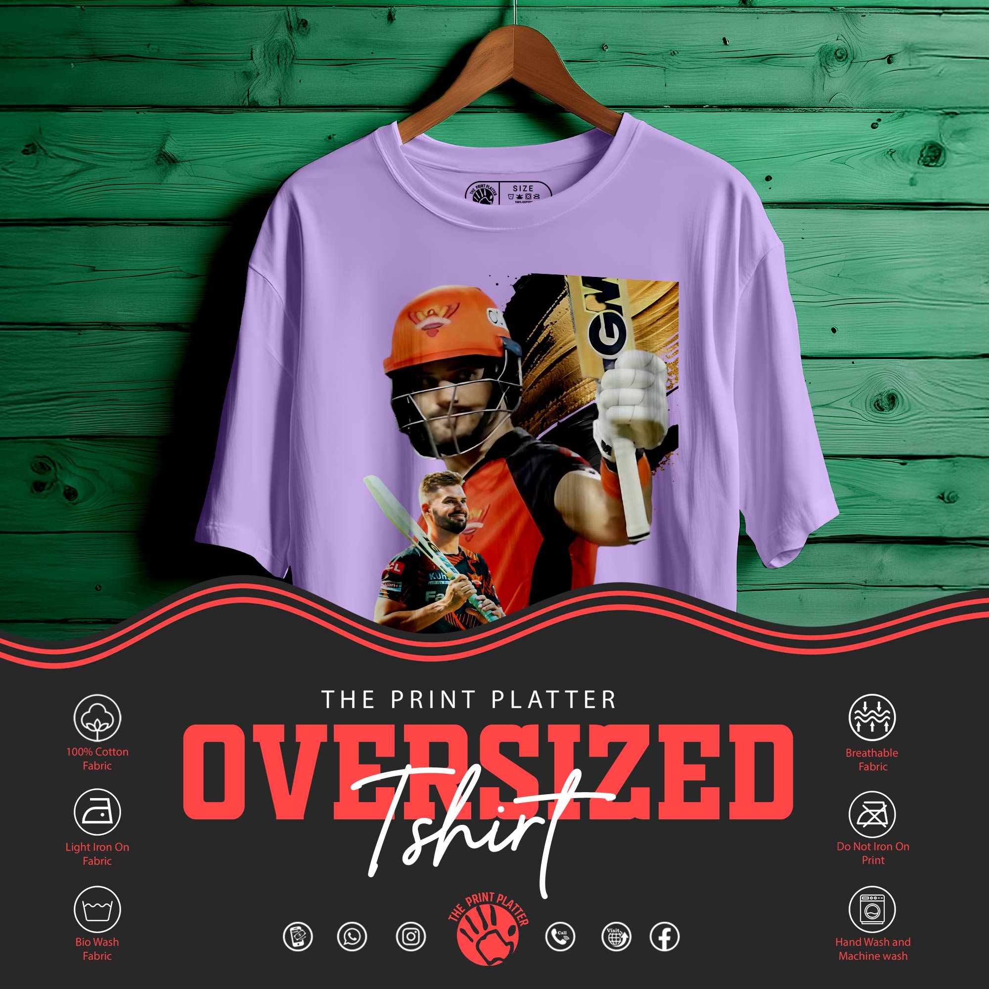 Aiden-Markram Oversized T-Shirt FOR MEN OR WOMEN |271