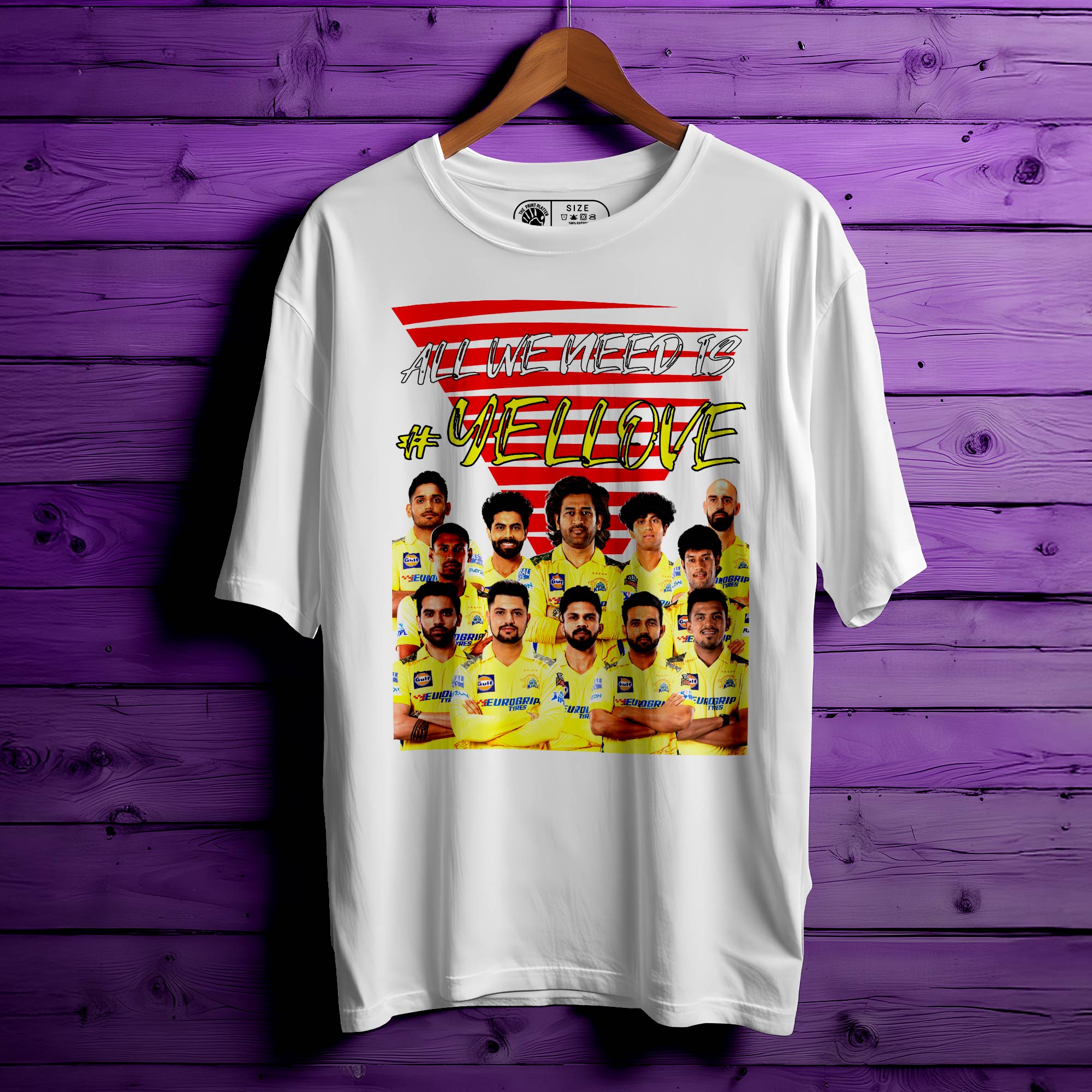 Chennai Oversized Unisex T-Shirt | Celebrate Namma Chennai in Style|275