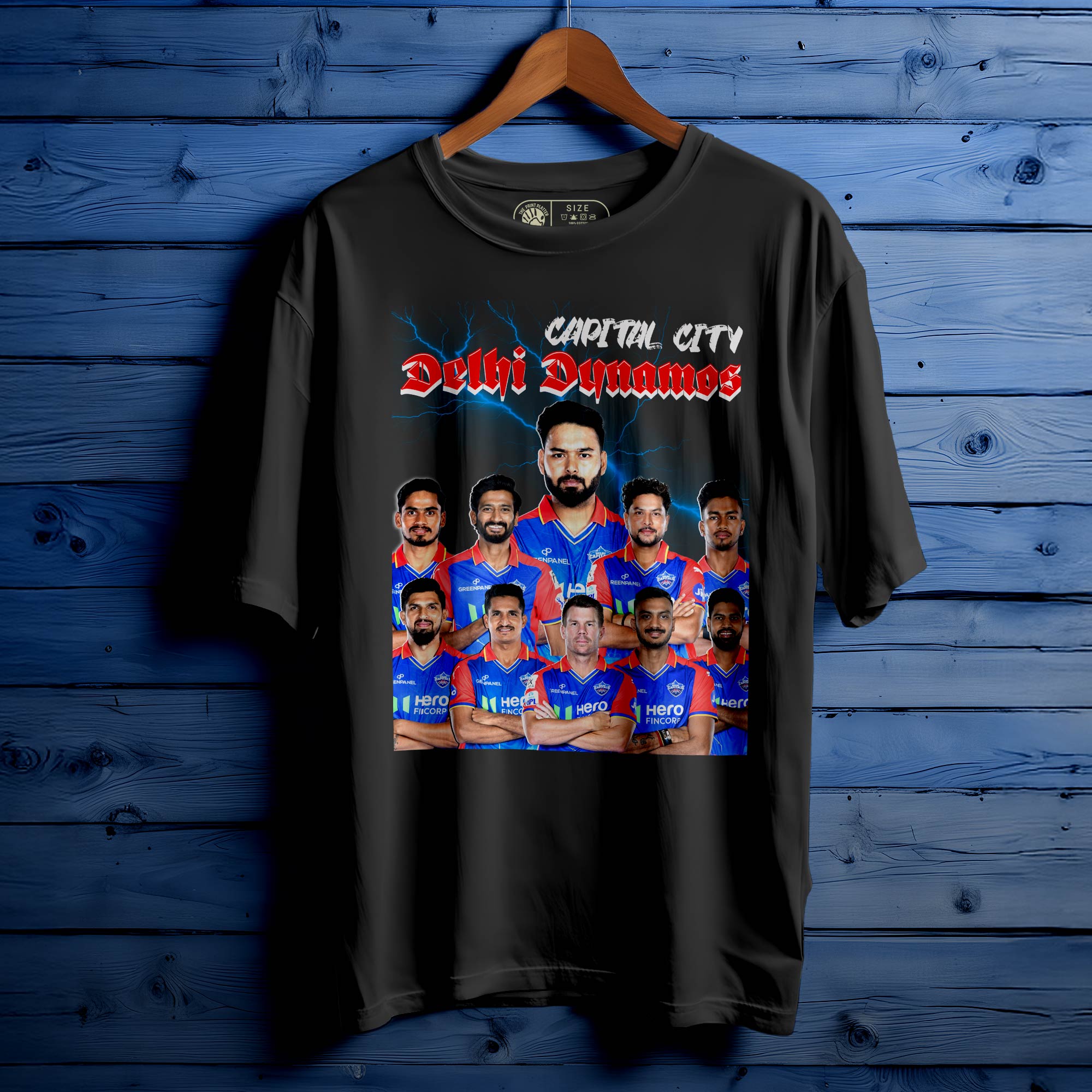 DELHI-CAPITAL Oversized Unisex T-Shirt |284