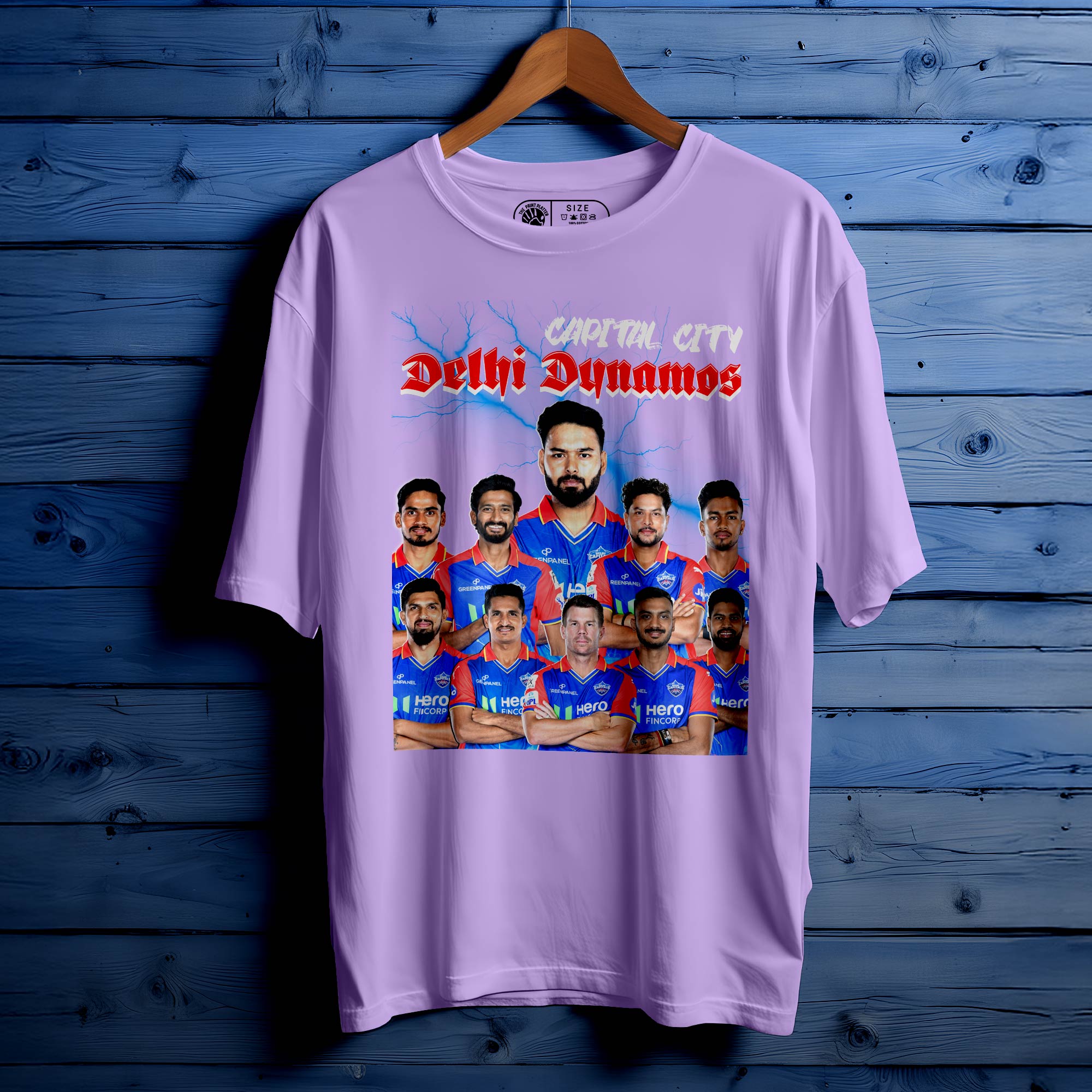 DELHI-CAPITAL Oversized Unisex T-Shirt |284