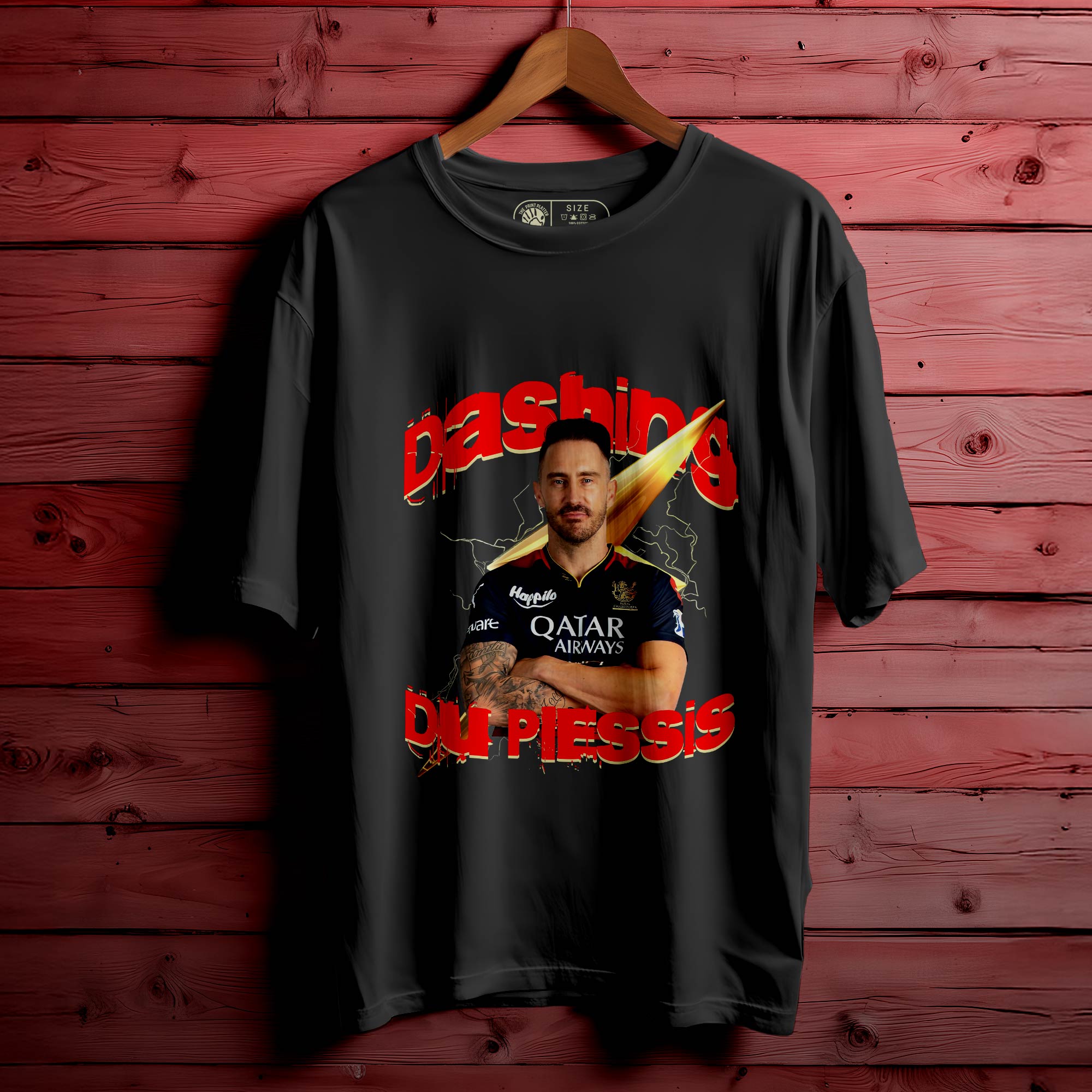 Faf-Du-Plessis Oversized Unisex T-Shirt |286
