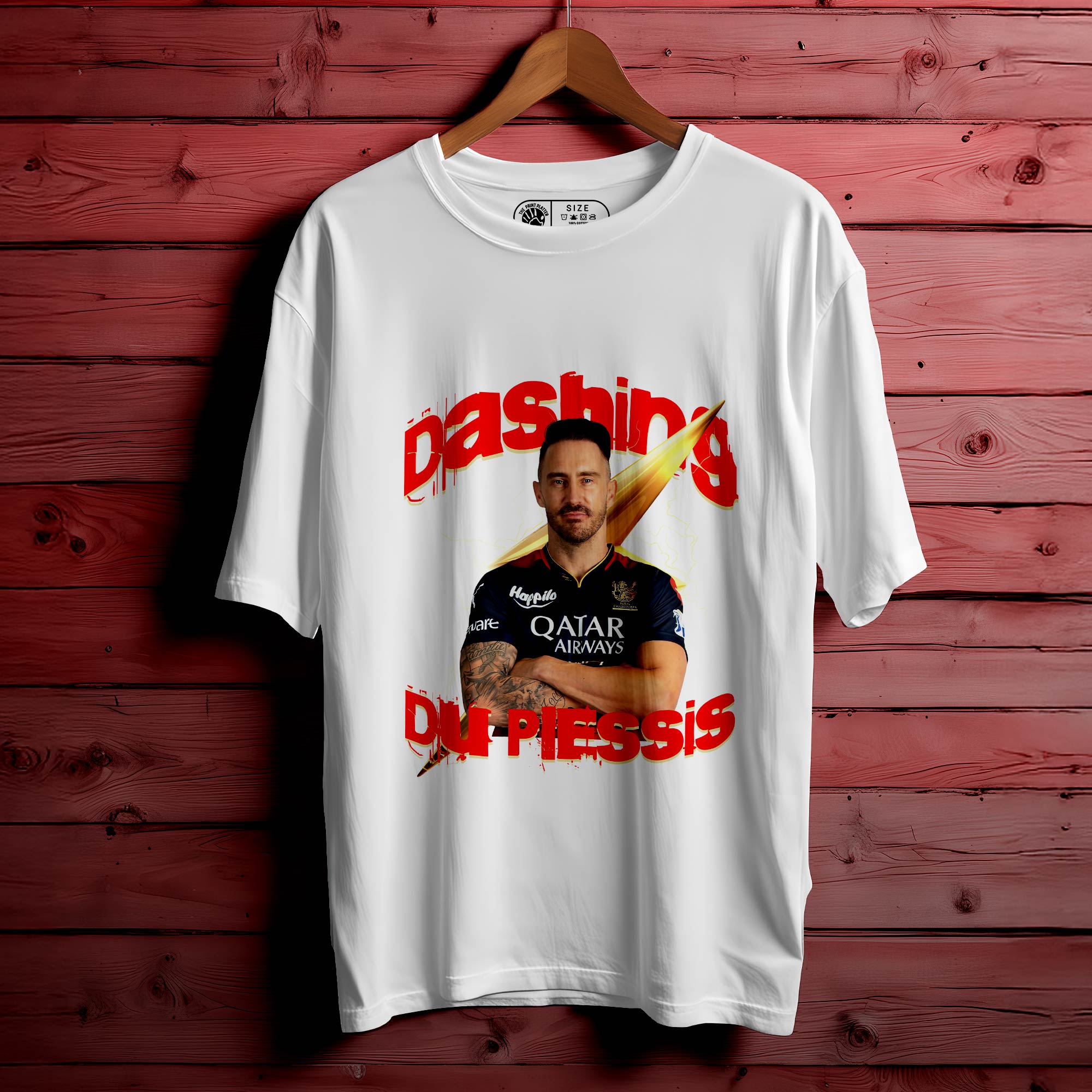 Faf-Du-Plessis Oversized Unisex T-Shirt |286